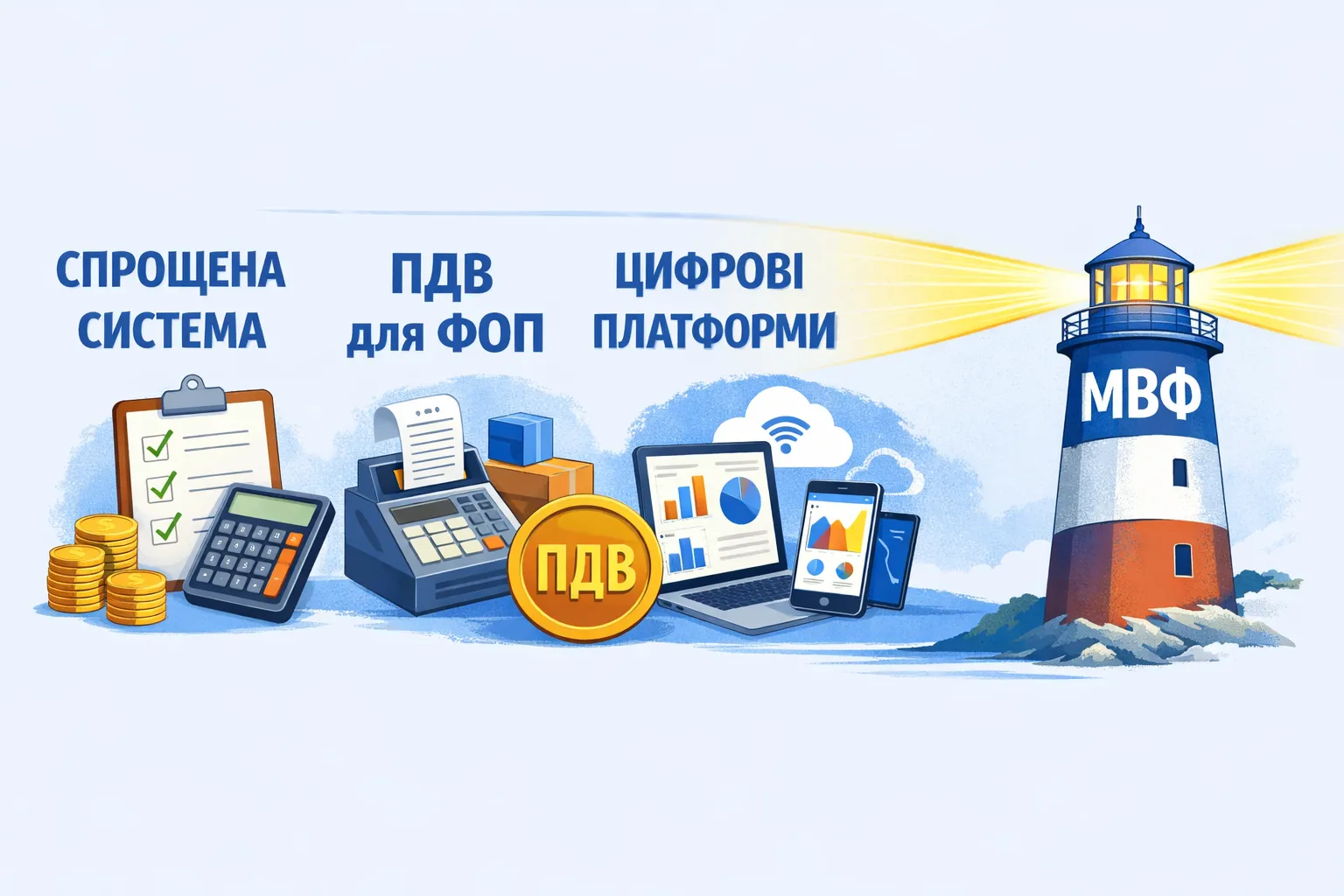 Спрощенка, ПДВ для ФОП, цифрові платформи: головні податкові маяки МВФ Спрощенка, ПДВ для ФОП, цифрові платформи: головні податкові маяки МВФ