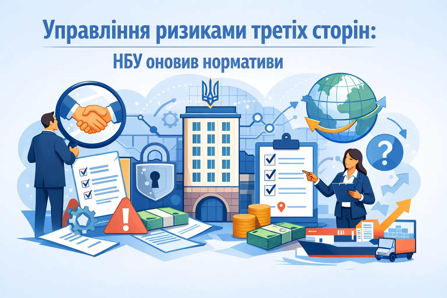 Управління ризиками третіх сторін: НБУ оновив нормативну базу