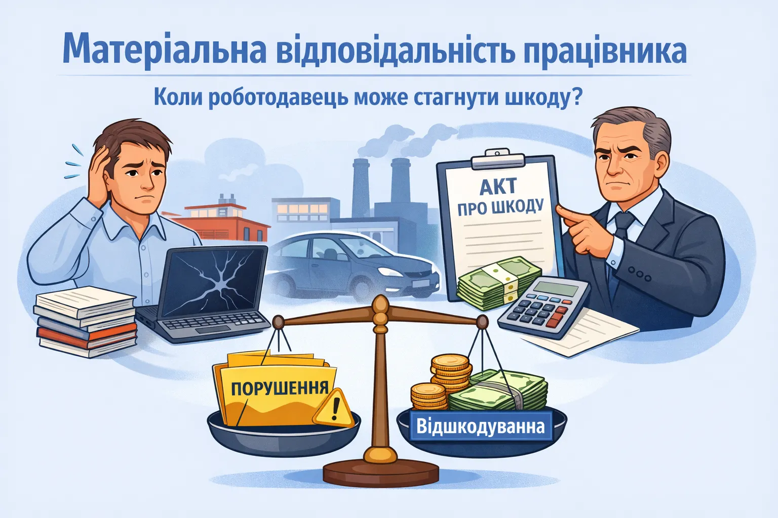 Материальная ответственность работника: когда работодатель может взыскать ущерб?