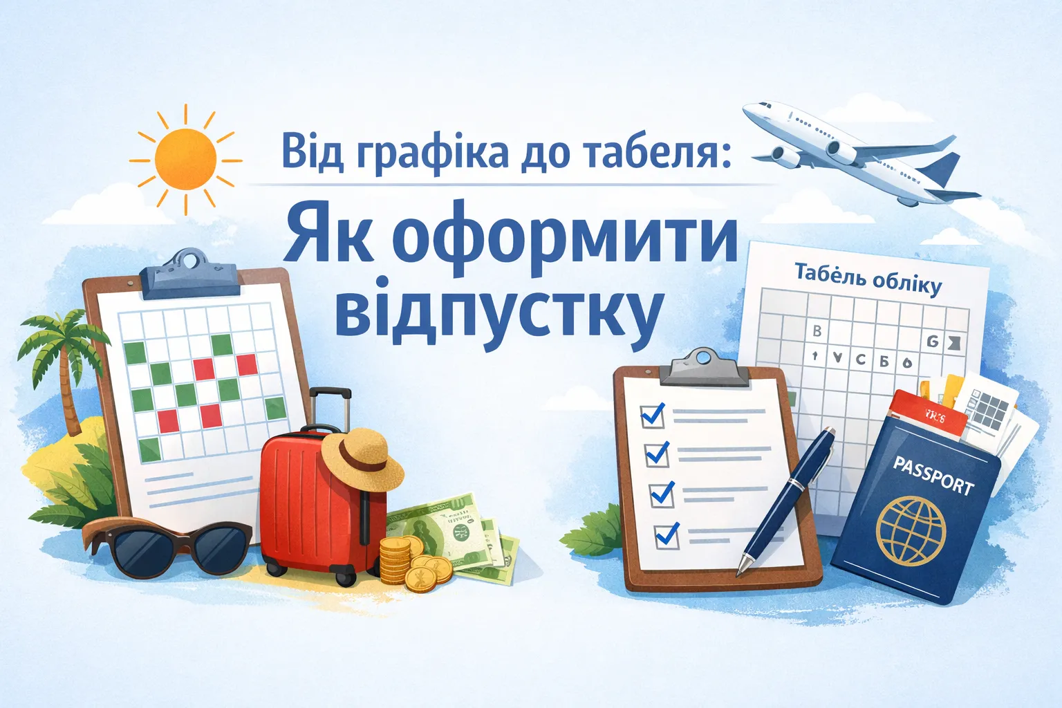 От графика до табеля: полный алгоритм оформления отпуска От графика до табеля: полный алгоритм оформления отпуска