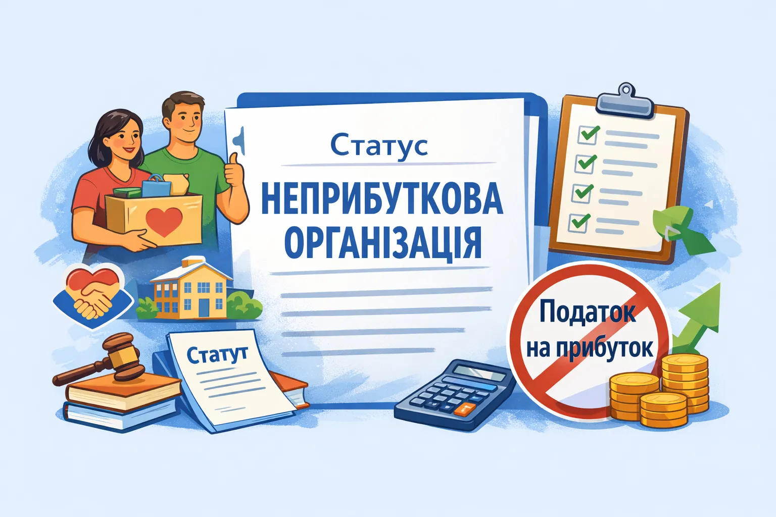 Як стати неприбутковим і не сплачувати податок на прибуток?