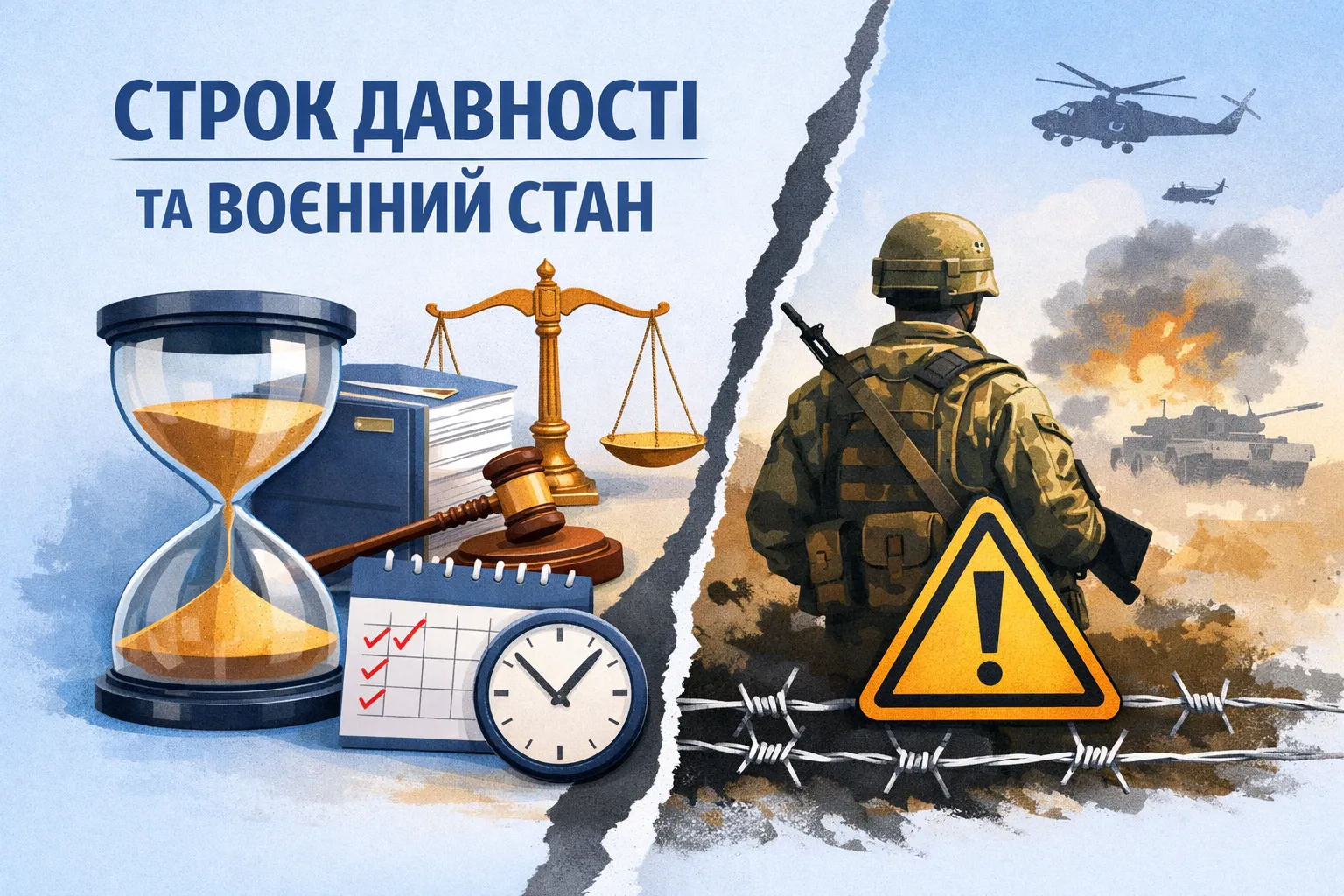 Про відлік строку давності під час воєнного стану Про відлік строку давності під час воєнного стану
