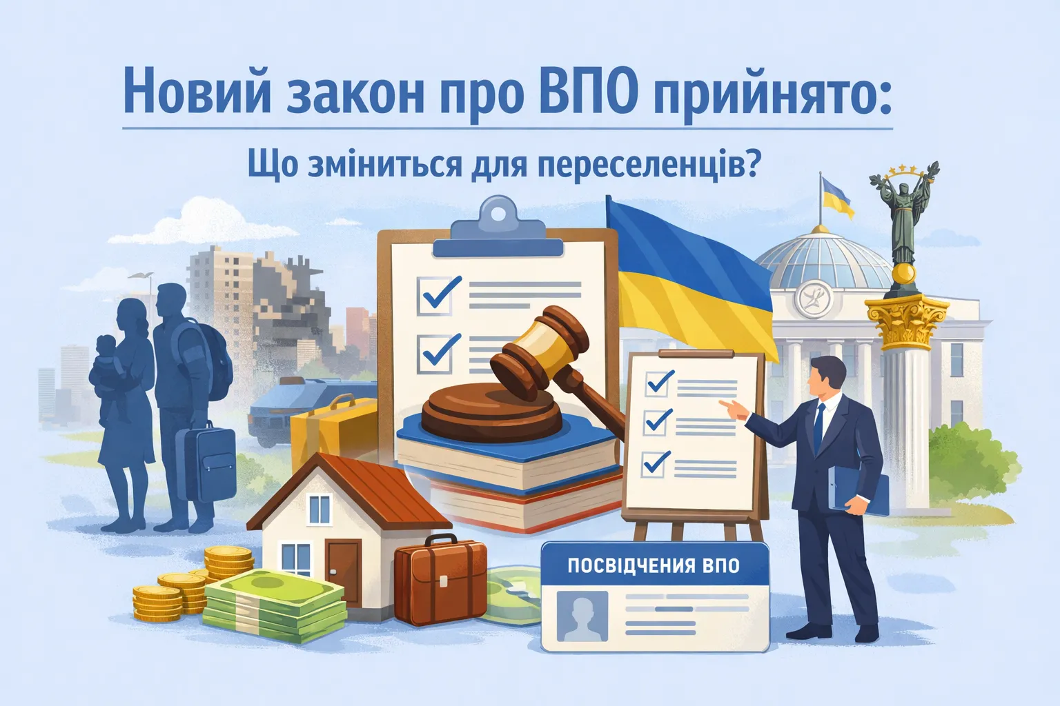 Новый закон о ВПЛ принят: какие изменения ждут внутренне перемещенных лиц
