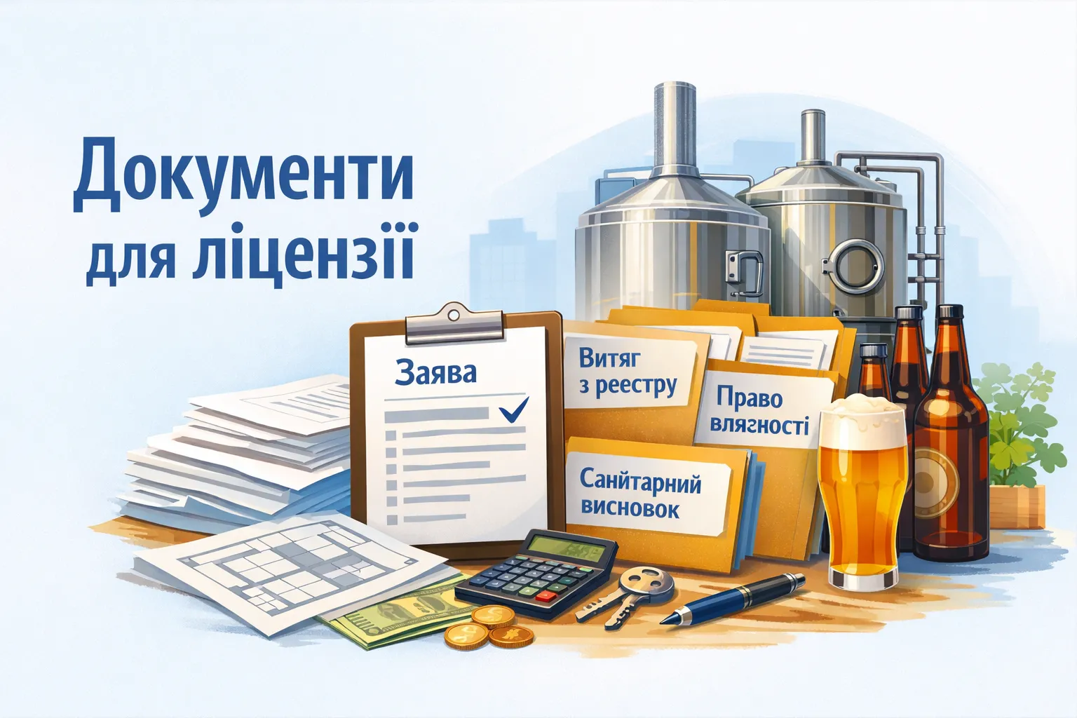 Які документи додає малий пивзавод до заяви на отримання ліцензії? Які документи додає малий пивзавод до заяви на отримання ліцензії?