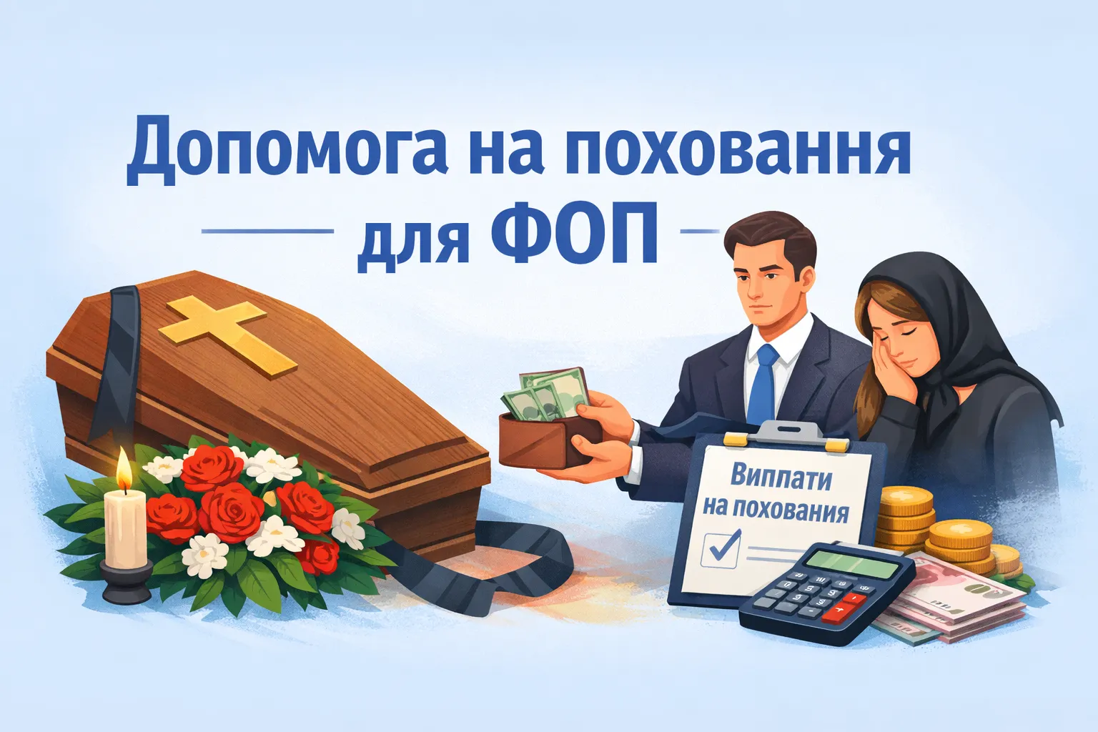 Помощь на погребение для ФЛП Помощь на погребение для ФЛП
