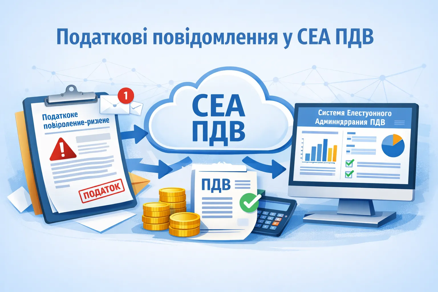 Відображення податкових повідомлень-рішень у системі електронного адміністрування ПДВ Відображення податкових повідомлень-рішень у системі електронного адміністрування ПДВ
