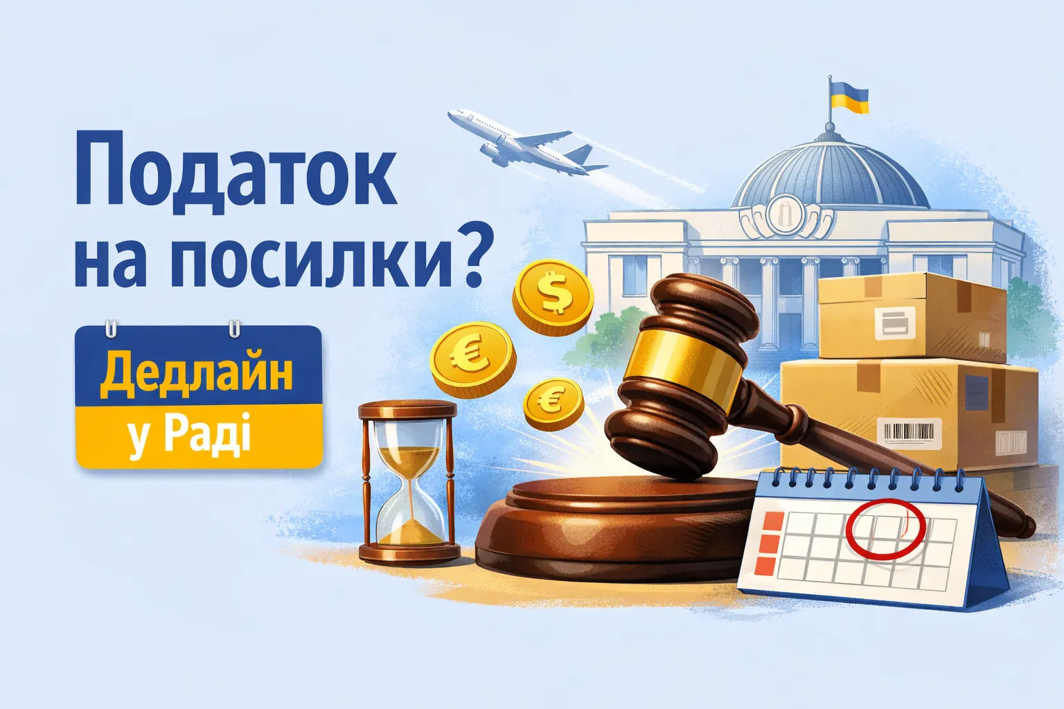 Податок на посилки буде? В Раді назвали дедлайн для закону