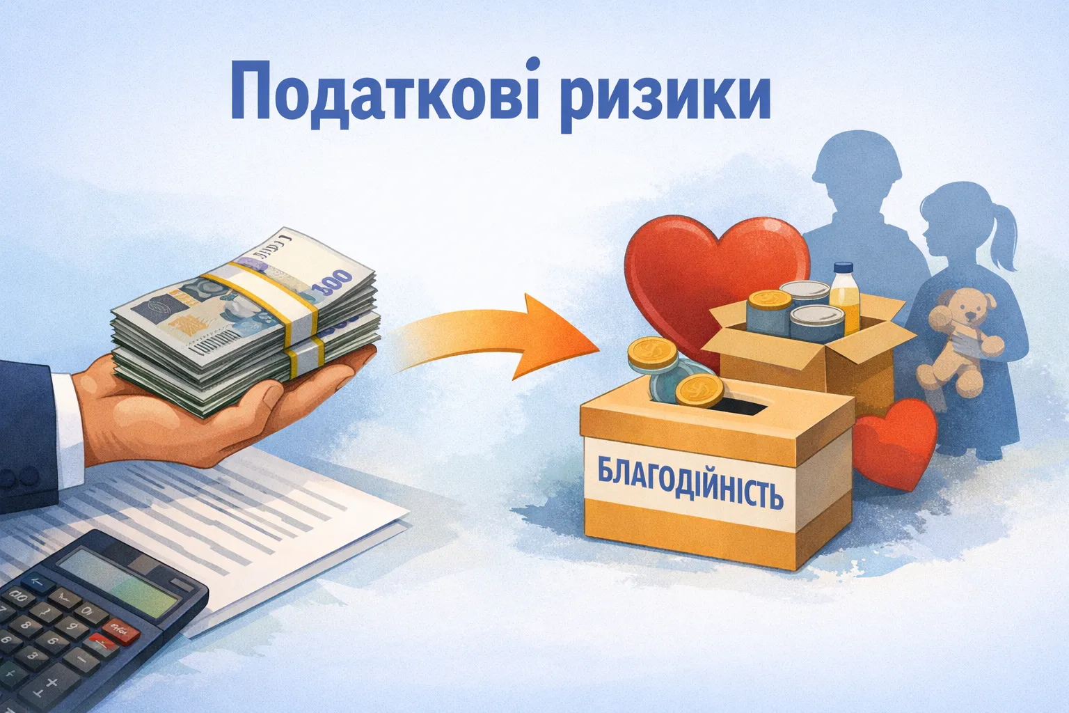 Кошти з рахунка ФОП-єдинника - на благодійність: податкові ризики Кошти з рахунка ФОП-єдинника - на благодійність: податкові ризики