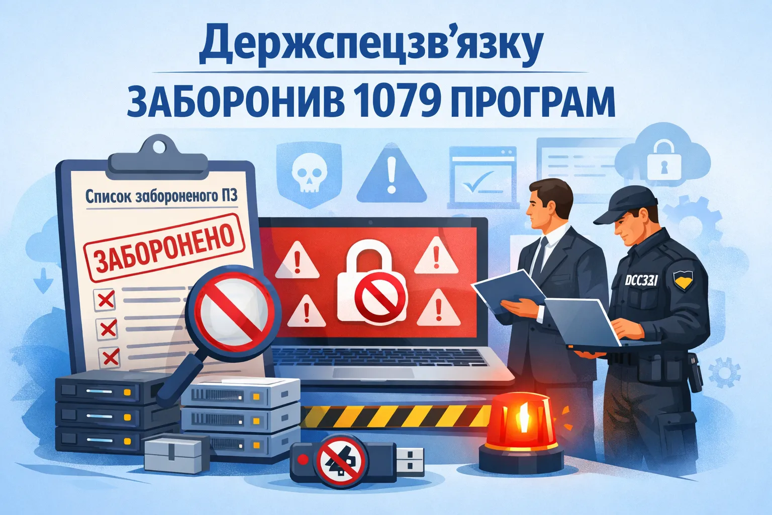 Держспецзв’язку поповнив перелік забороненого ПЗ: вже 1079 позицій Держспецзв’язку поповнив перелік забороненого ПЗ: вже 1079 позицій