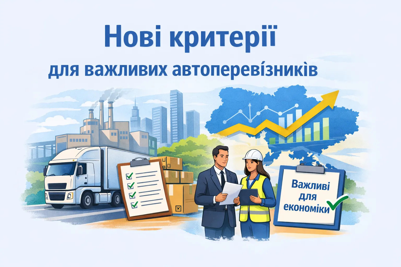 Автоперевізникам оновили критерії отримання статусу важливих для національної економіки