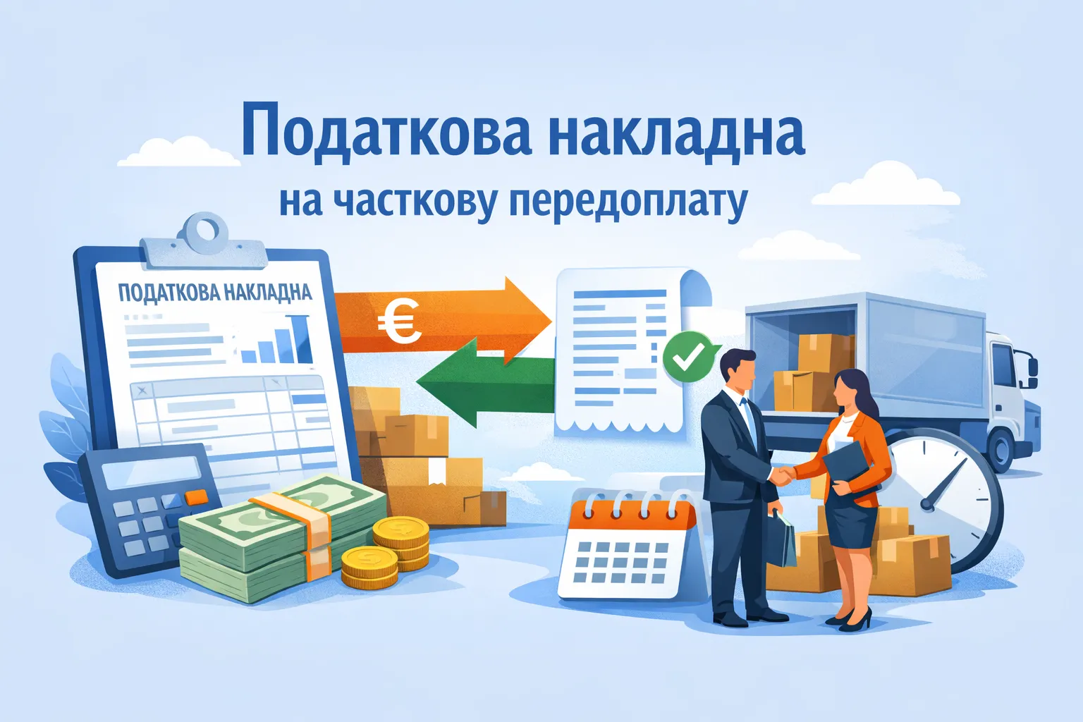 Податкова накладна на часткову передоплату Податкова накладна на часткову передоплату