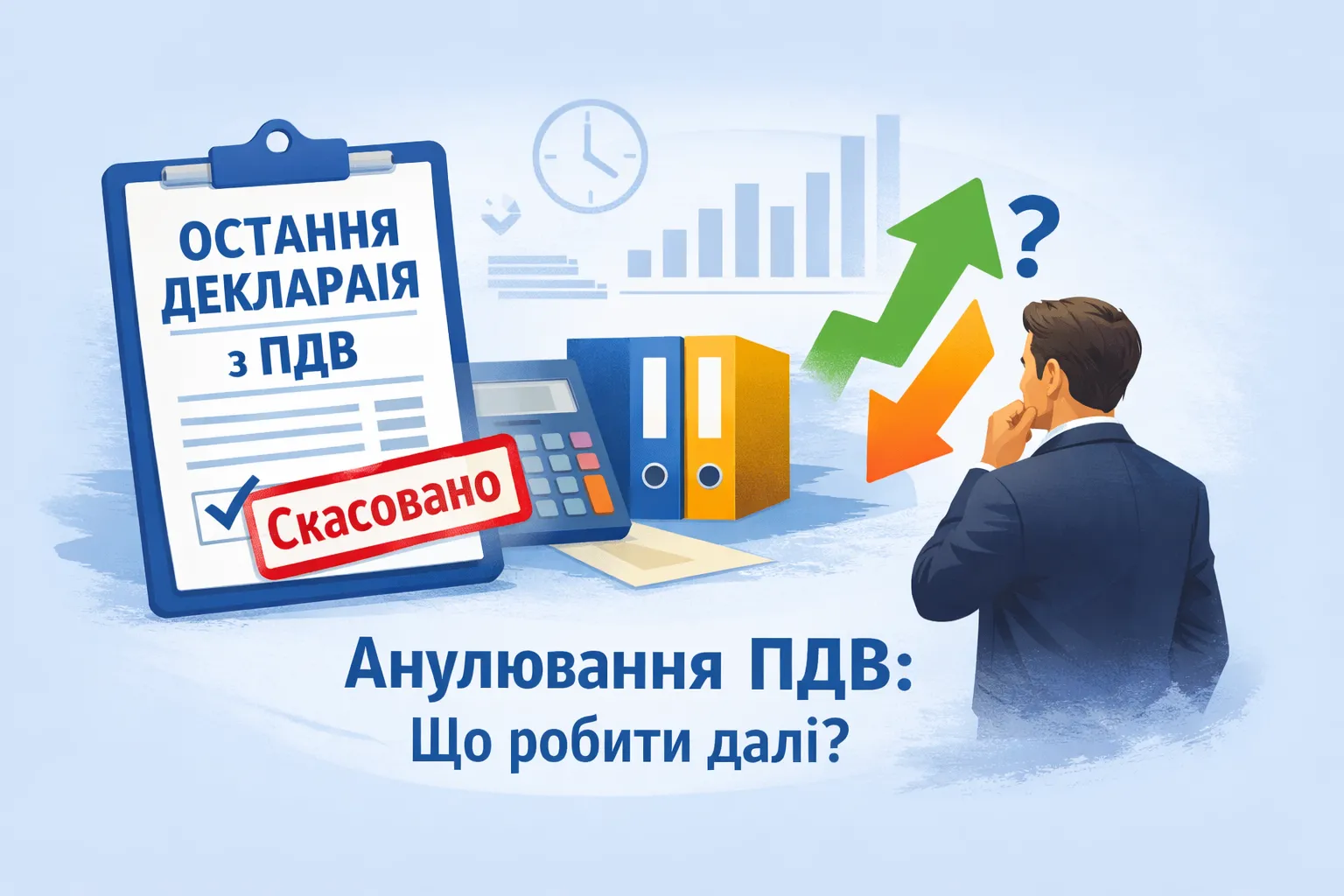 Остання декларація з ПДВ при анулюванні реєстрації: як діяти платнику
