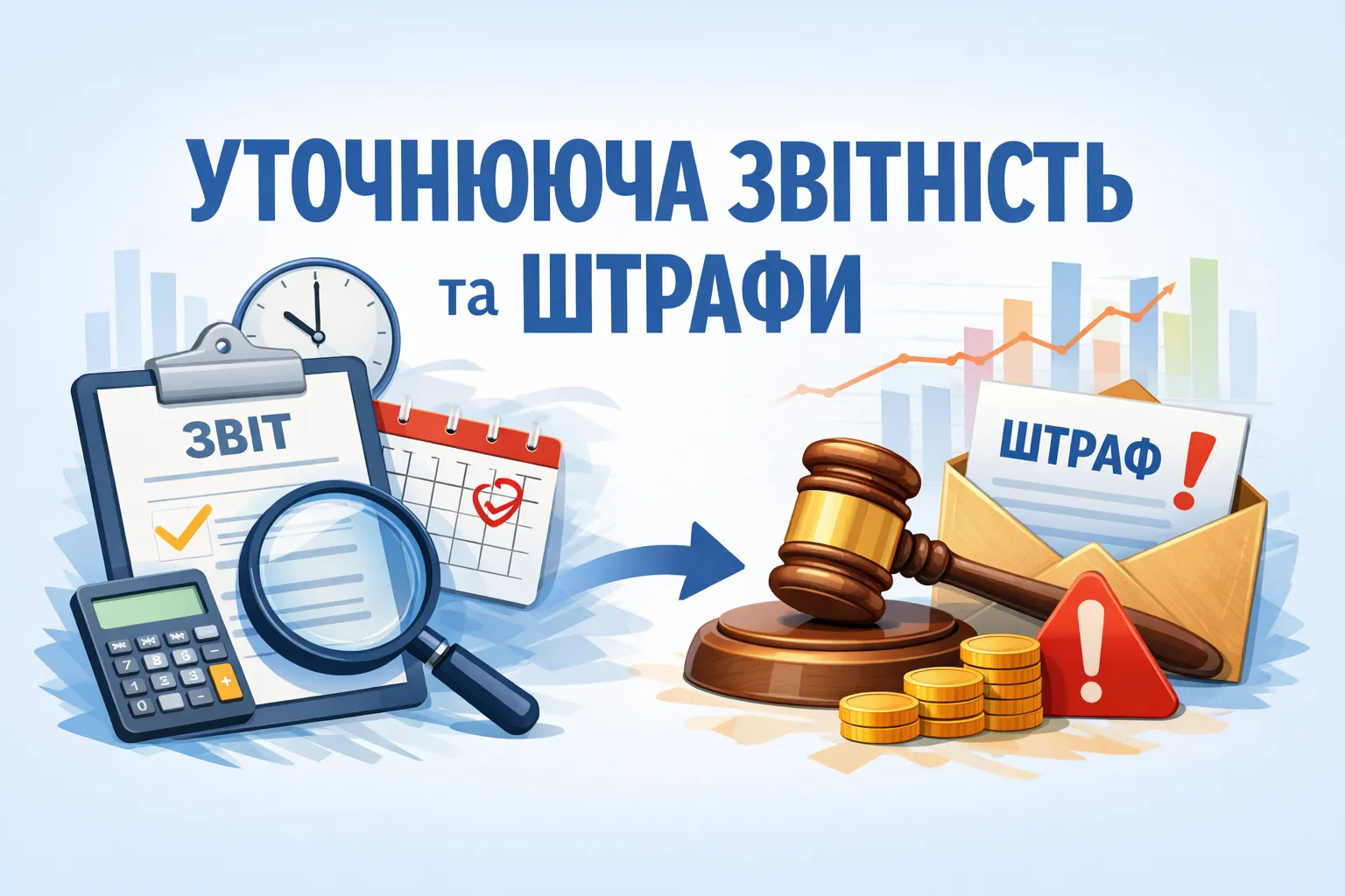 Коли подавати «Уточнюючу» звітність і як це впливає на штрафи?