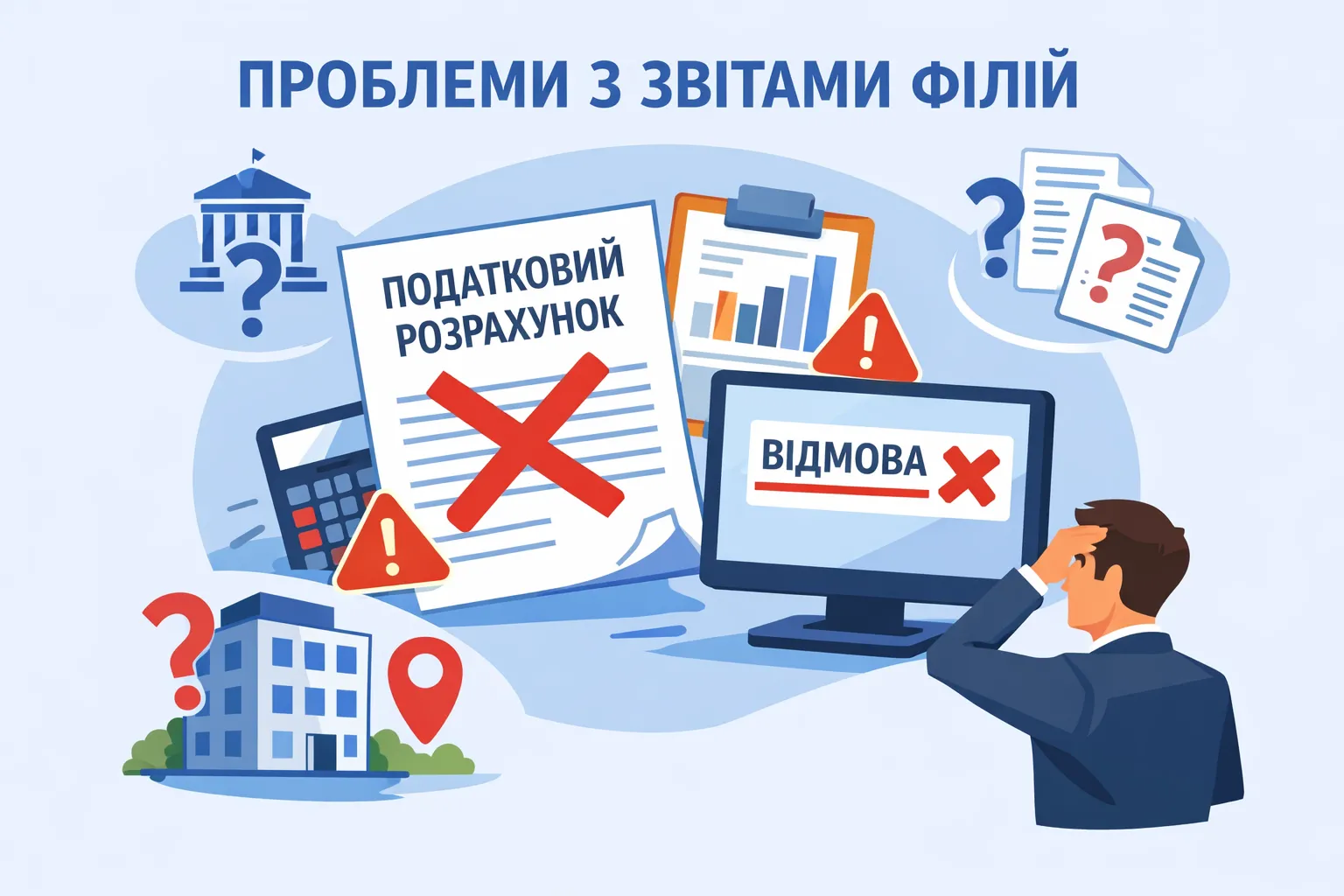 Чому не приймаються Податкові розрахунки за відокремлені підрозділи? Чому не приймаються Податкові розрахунки за відокремлені підрозділи?
