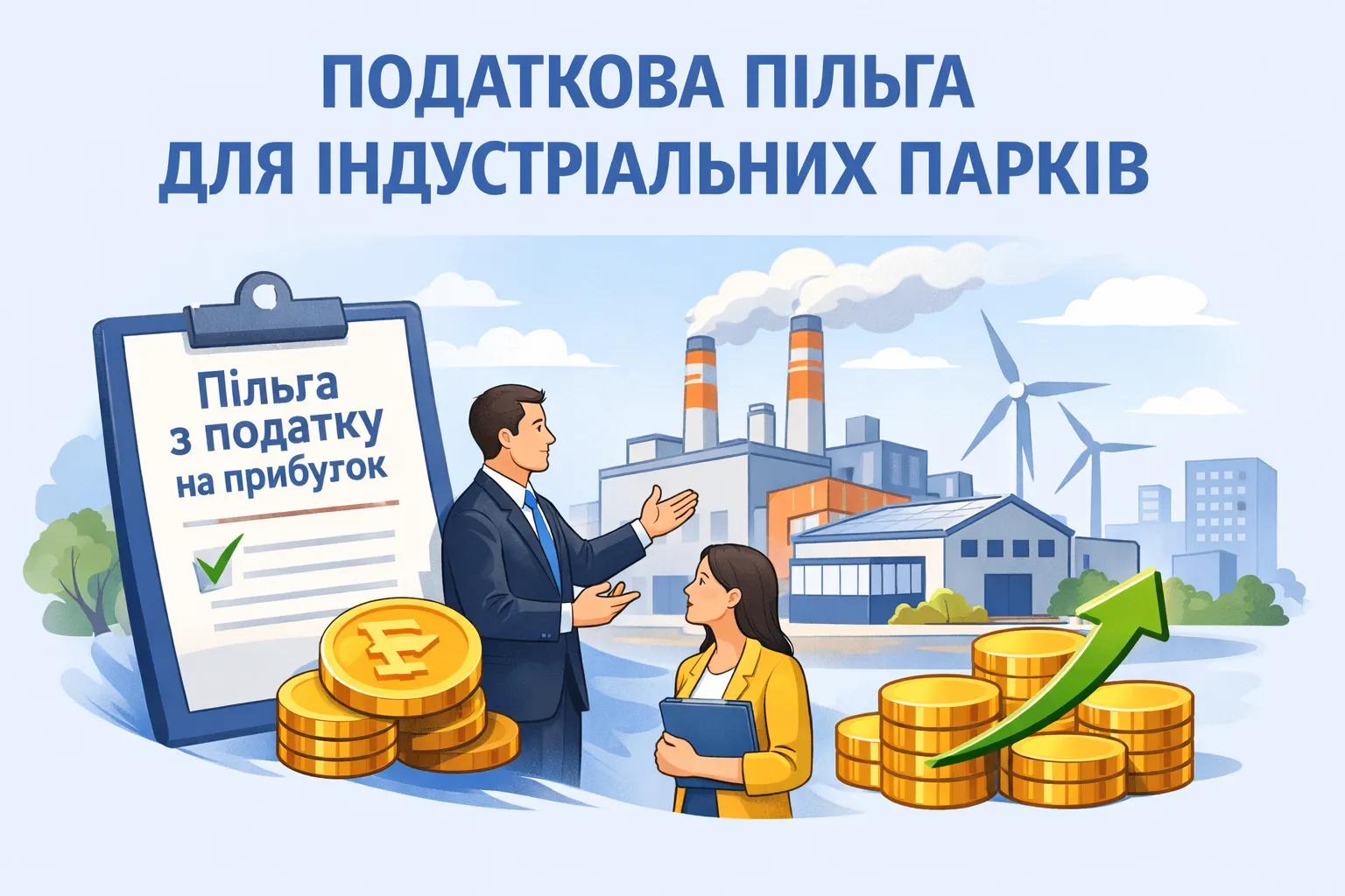 Податкова пільга з податку на прибуток для учасників індустріальних парків Податкова пільга з податку на прибуток для учасників індустріальних парків