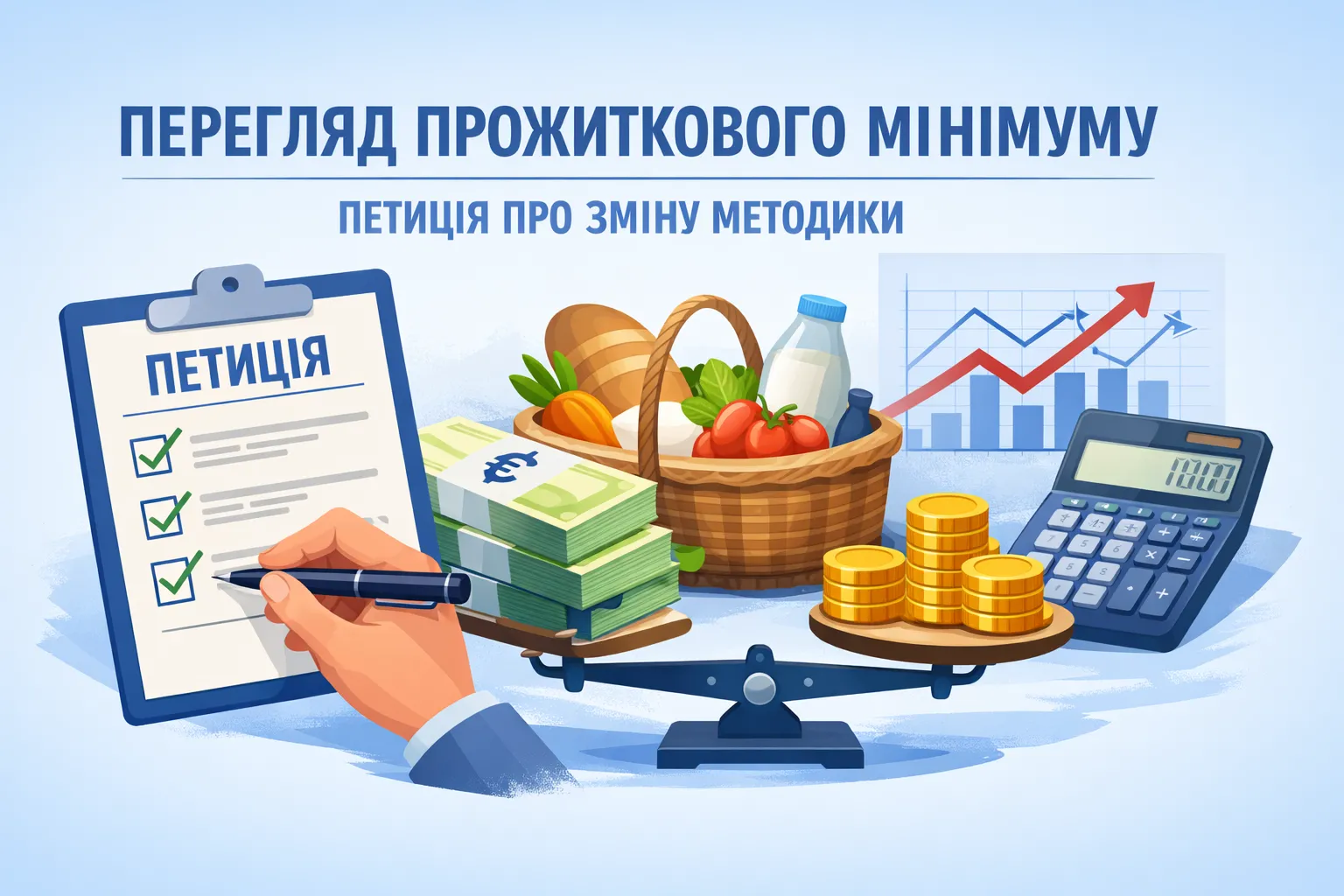Прожитковий мінімум в Україні можуть переглянути: зареєстровано петицію про зміну методики розрахунку
