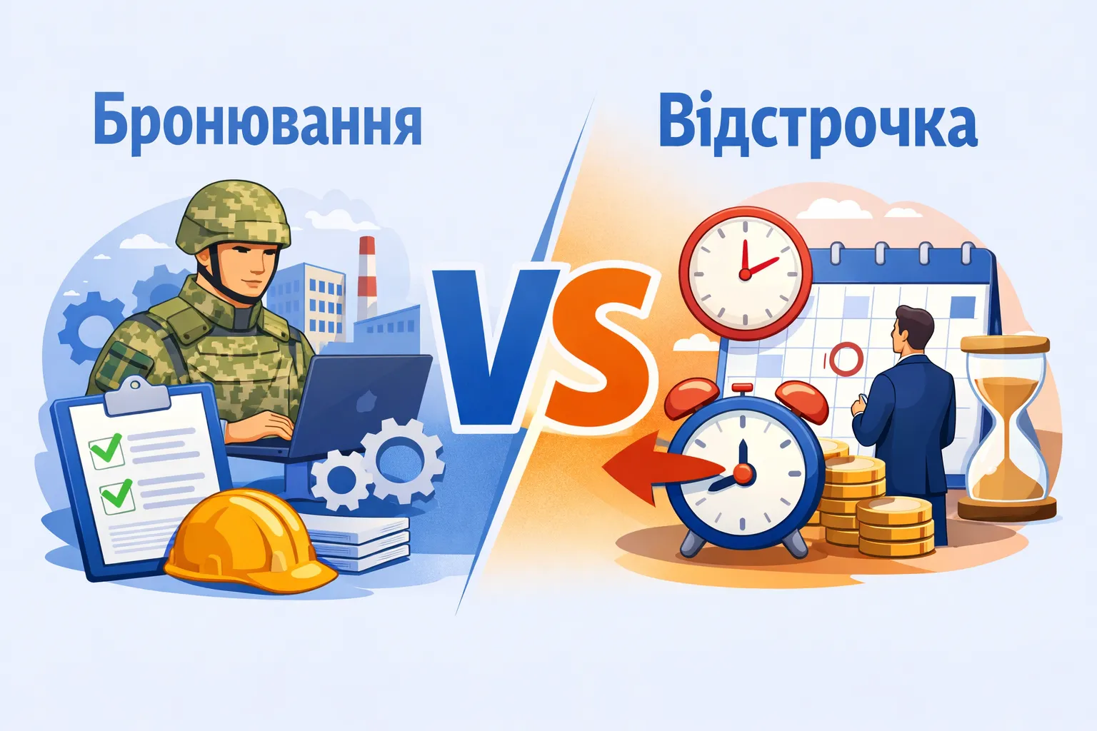В чем разница между бронированием и отсрочкой