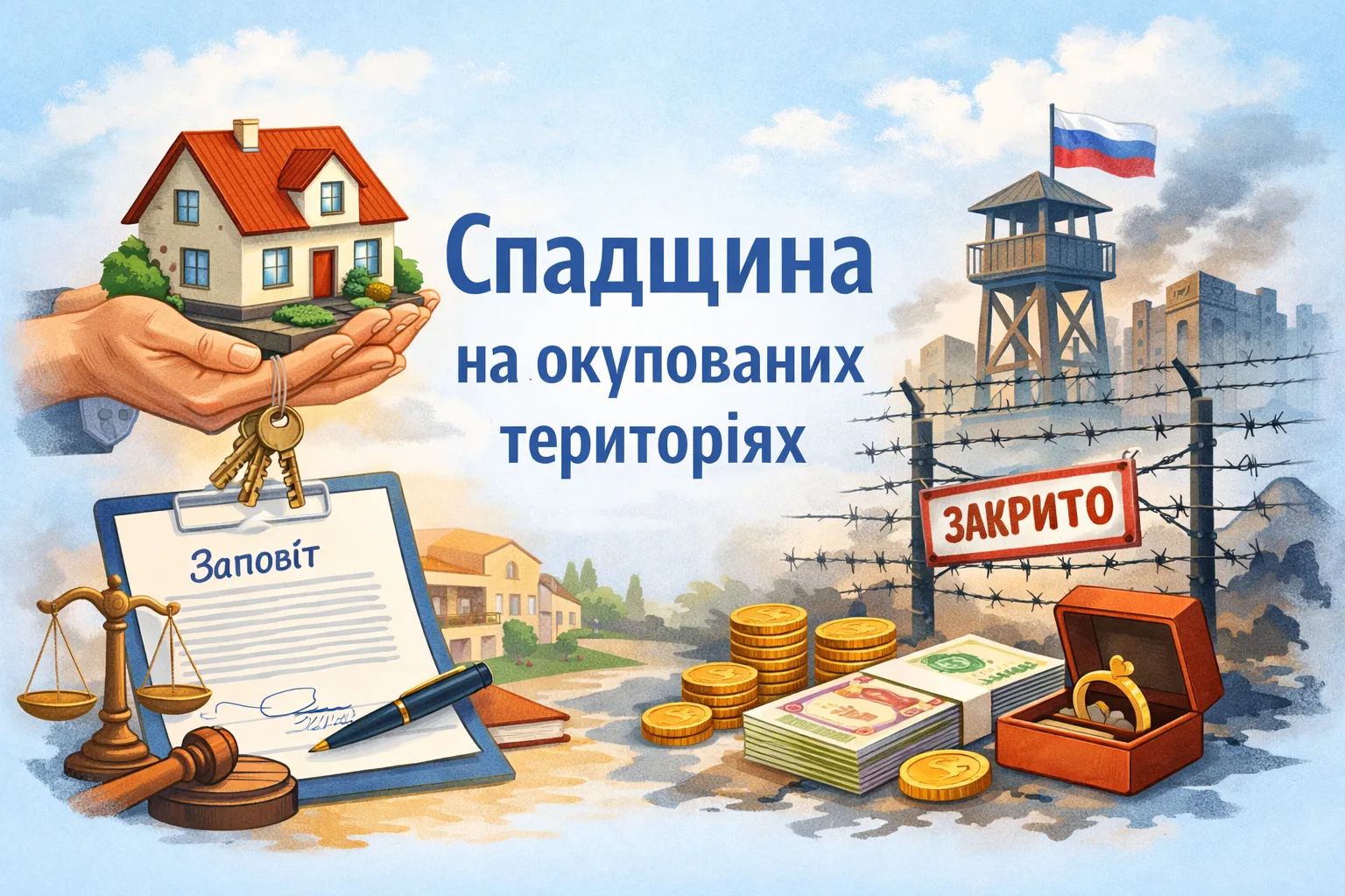 Наследование имущества на временно оккупированной территории.