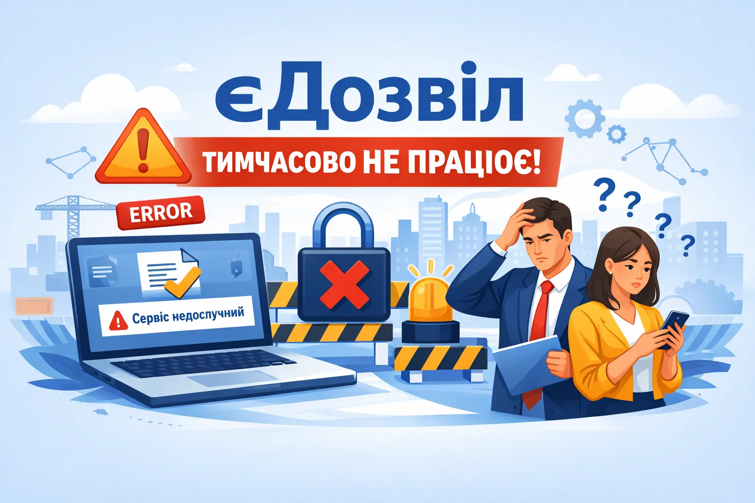 єДозвіл тимчасово не працює!