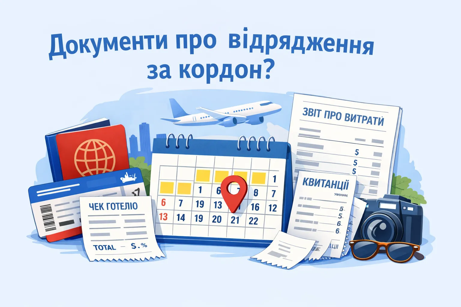 Які документи підтверджують фактичні дні закордонного відрядження? Які документи підтверджують фактичні дні закордонного відрядження?