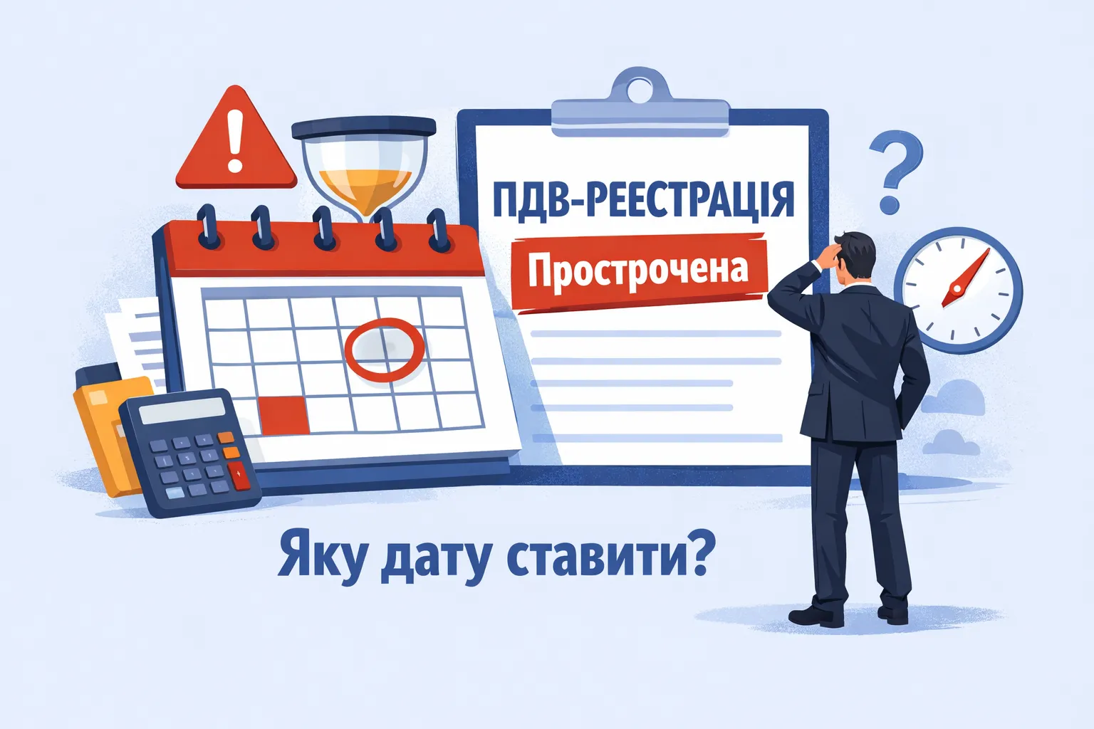 Протермінували обов’язкову ПДВ-реєстрацію: що робити і яку дату ставити