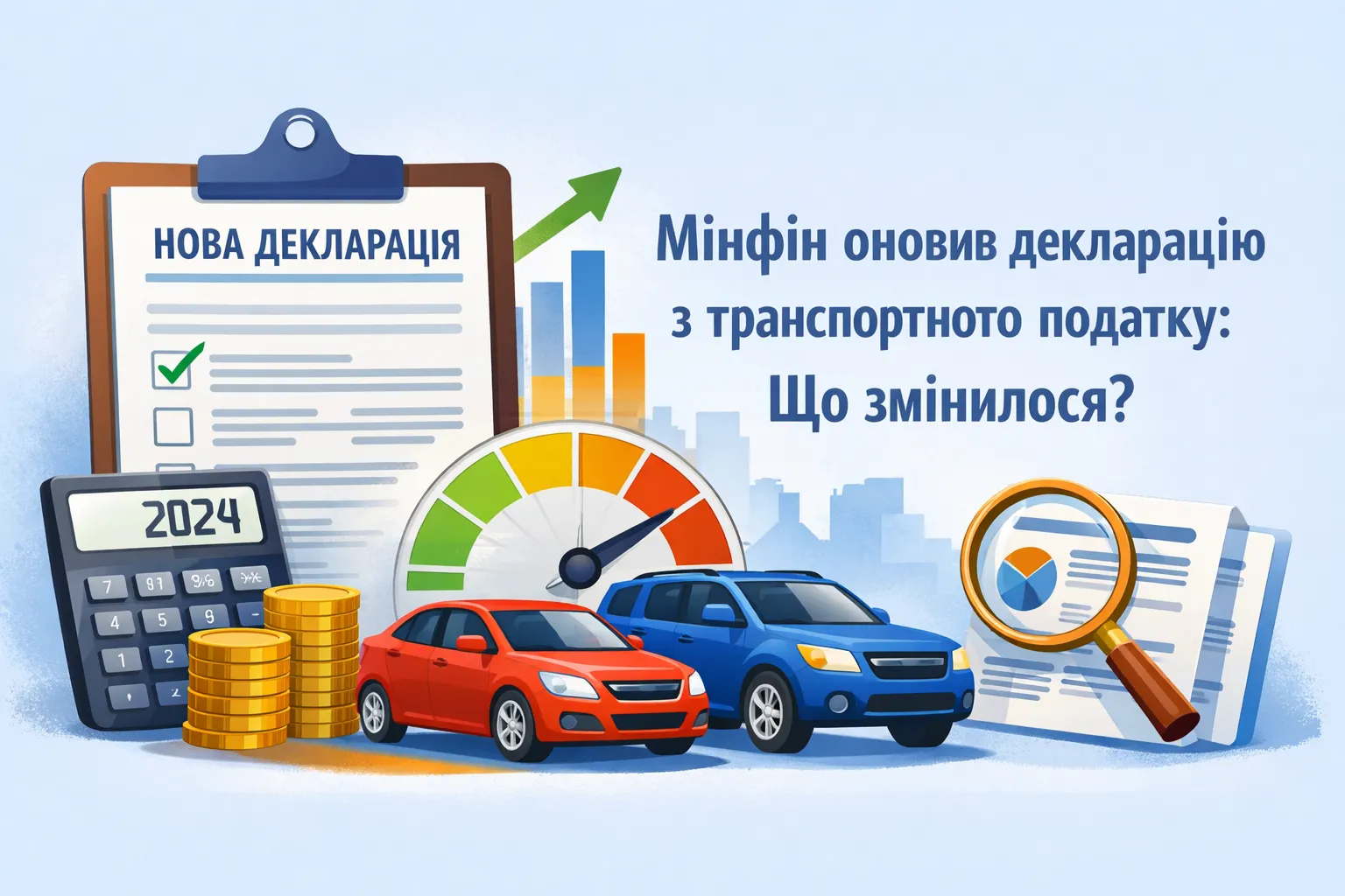 Мінфін оновив форму декларації з транспортного податку: що змінилося