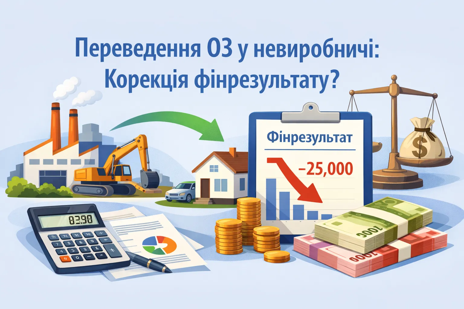 Переведення ОЗ у невиробничі: чи треба коригувати фінрезультат?
