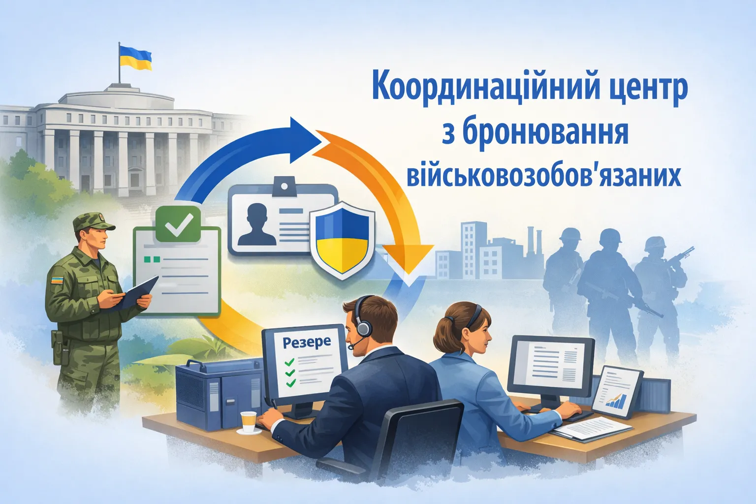 Кабмін утворив Координаційний центр з бронювання військовозобов’язаних Кабмін утворив Координаційний центр з бронювання військовозобов’язаних