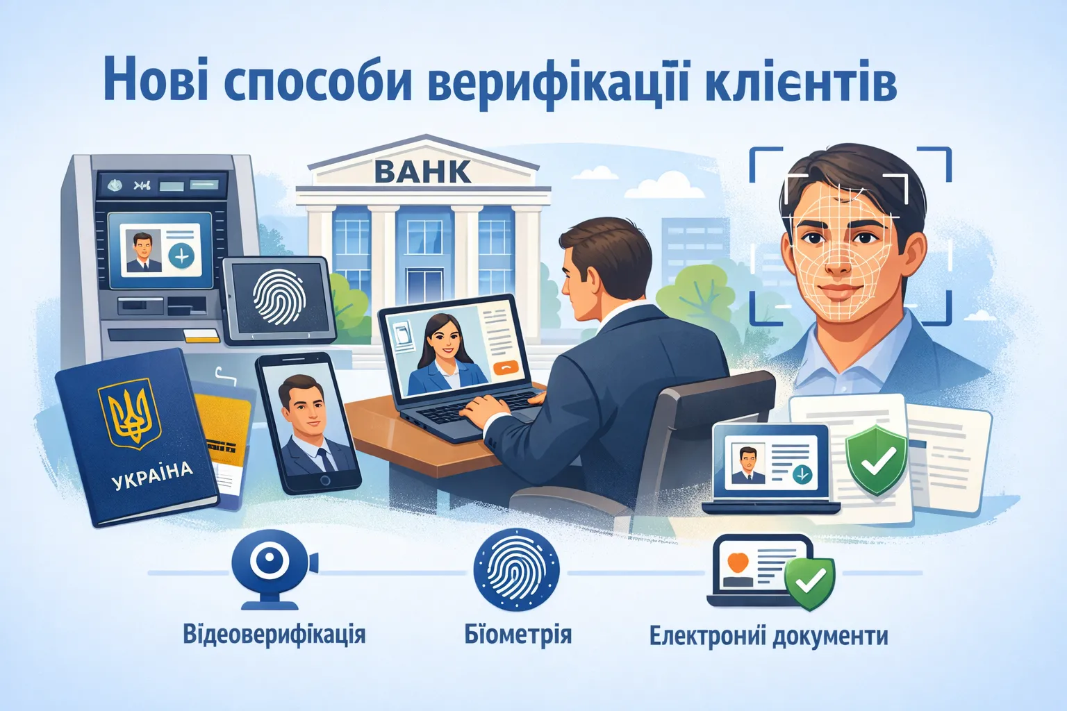 Банкам розширили способи верифікації клієнтів