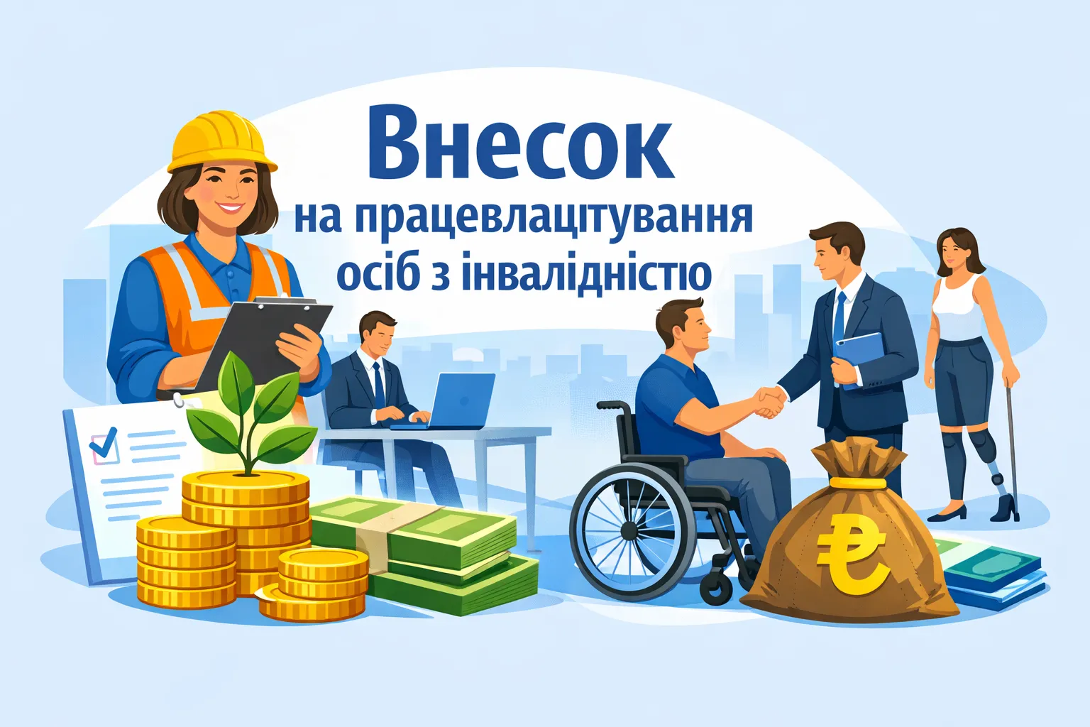 Внесок на підтримку працевлаштування осіб з інвалідністю