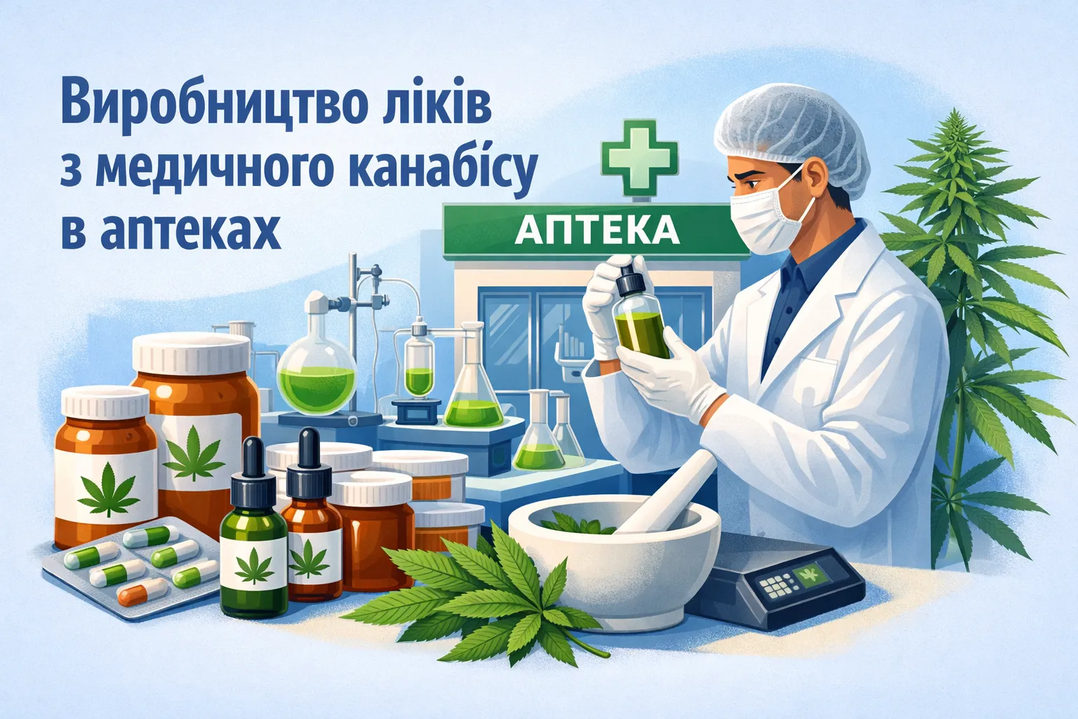 МОЗ затвердило правила виготовлення ліків із медичного канабісу в аптеках МОЗ затвердило правила виготовлення ліків із медичного канабісу в аптеках