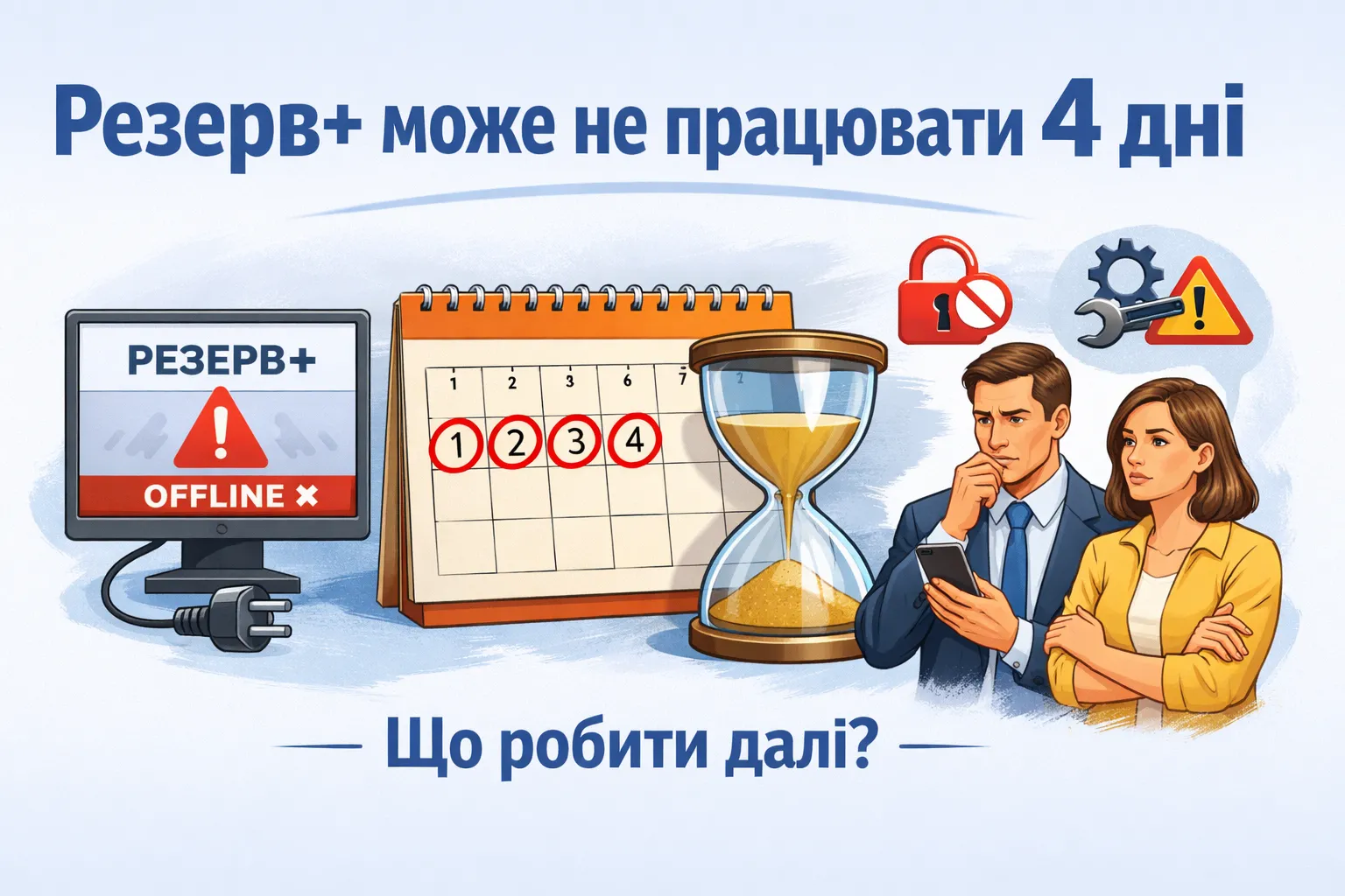 Резерв+ може не працювати чотири дні: в чому причина і що варто зробити