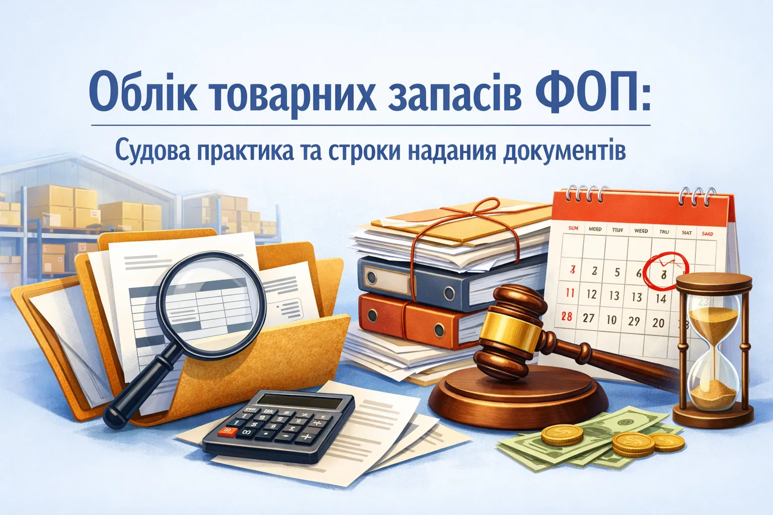 Облік товарних запасів ФОП: судова практика щодо строків надання документів Облік товарних запасів ФОП: судова практика щодо строків надання документів