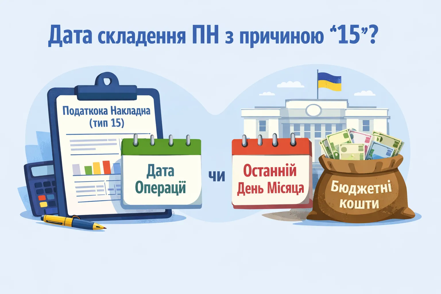 ПН з причиною «15» і бюджетні кошти: на яку дату складати? ПН з причиною «15» і бюджетні кошти: на яку дату складати?