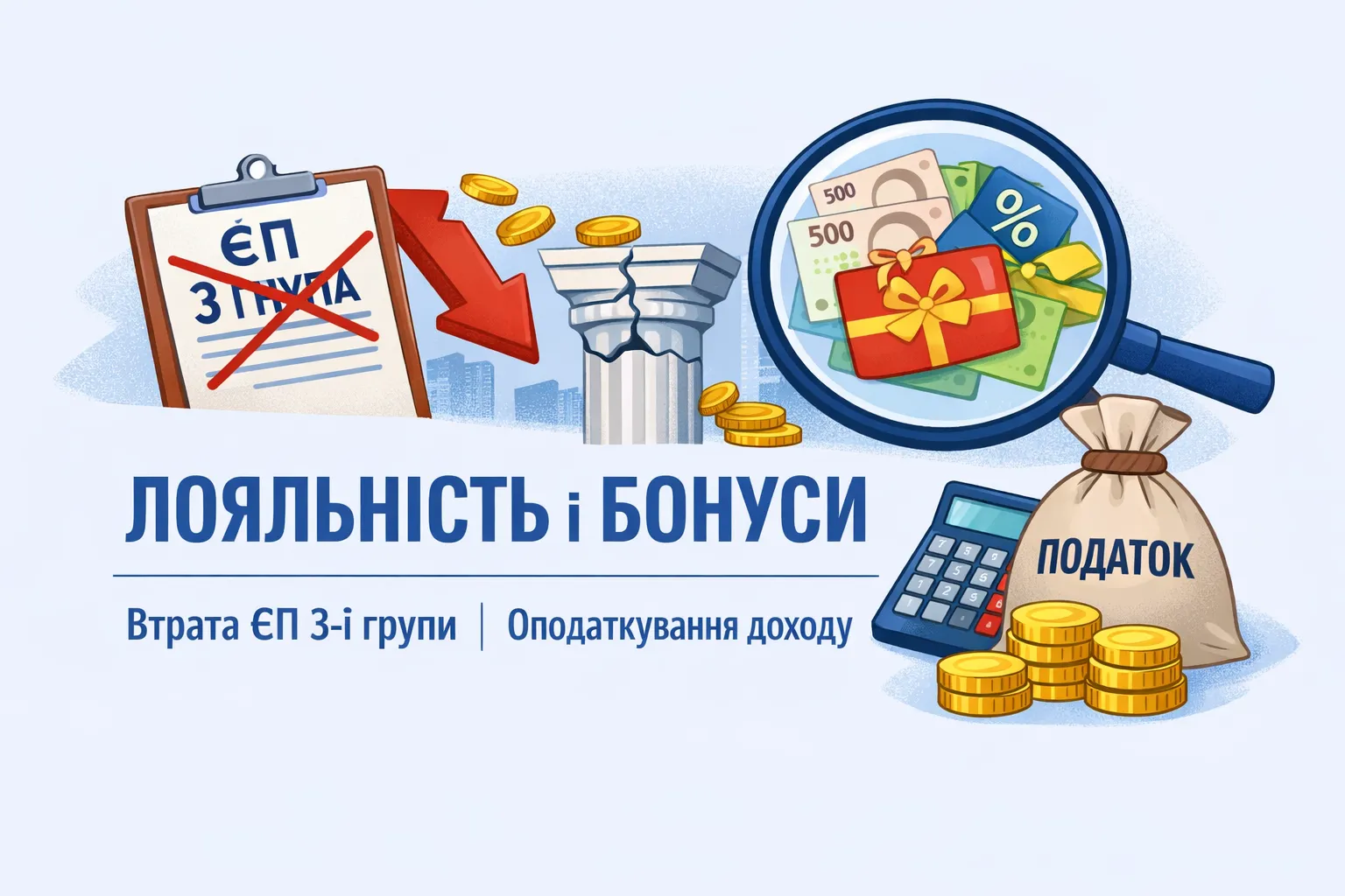 Програма лояльності й бонуси: втрата ЄП 3-ї групи і оподатковуване благо фізосіб Програма лояльності й бонуси: втрата ЄП 3-ї групи і оподатковуване благо фізосіб