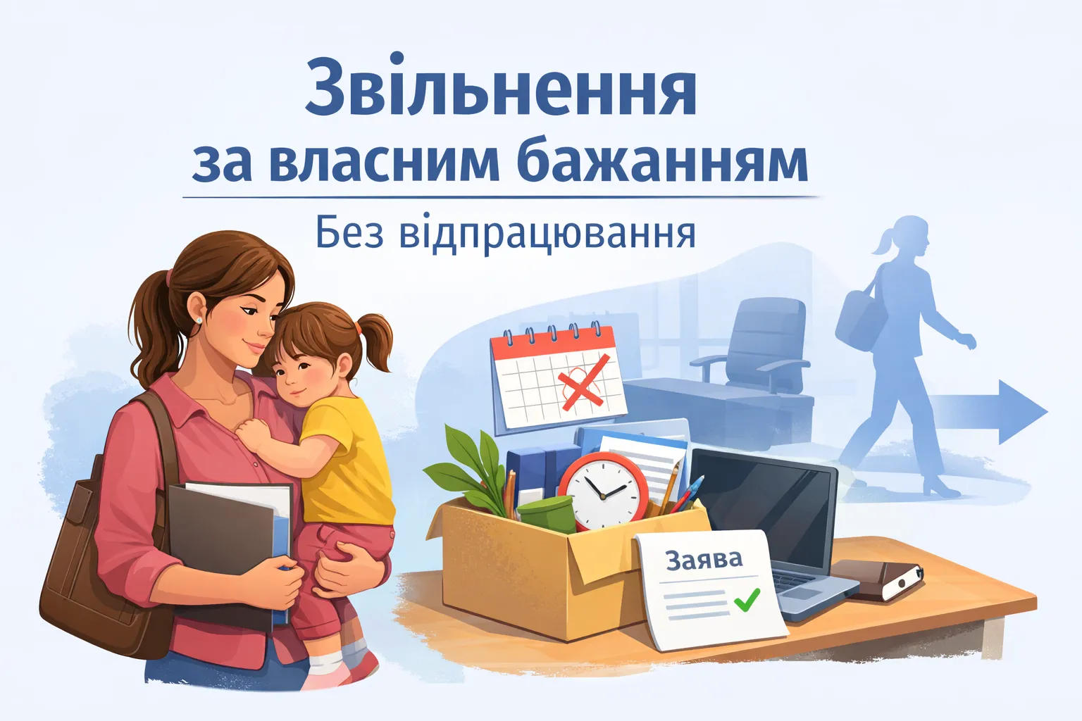 Одинока мати і звільнення за власним бажанням: коли можна піти без відпрацювання Одинока мати і звільнення за власним бажанням: коли можна піти без відпрацювання
