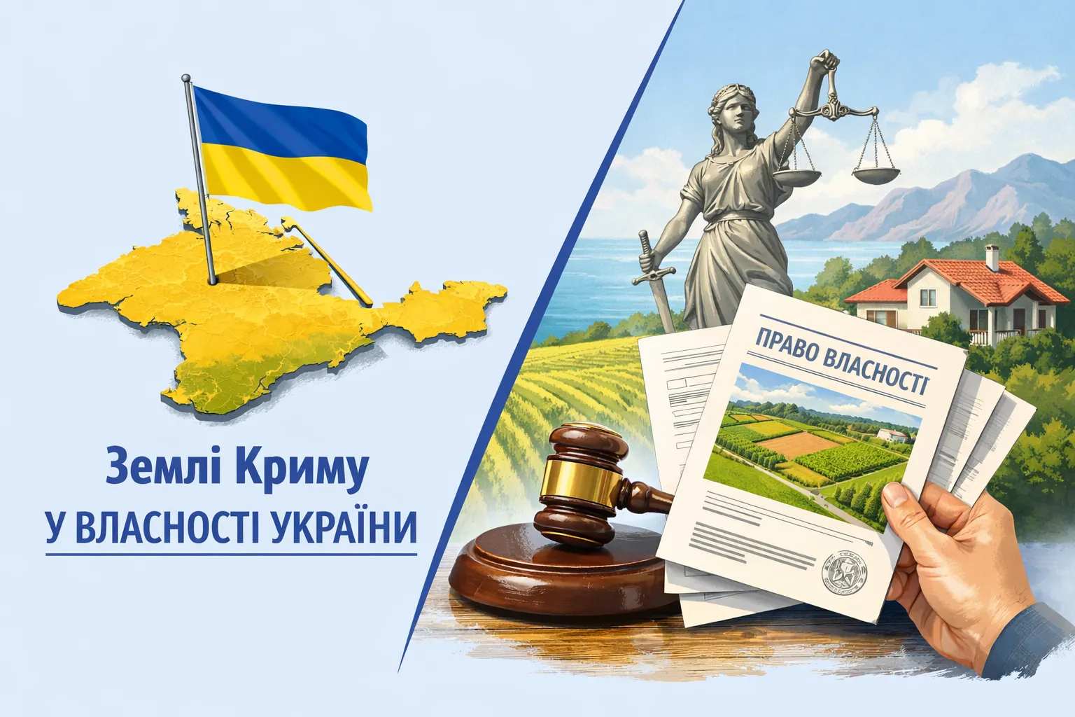 Отобранные земельные участки в Крыму остаются в собственности Украины их законных владельцев