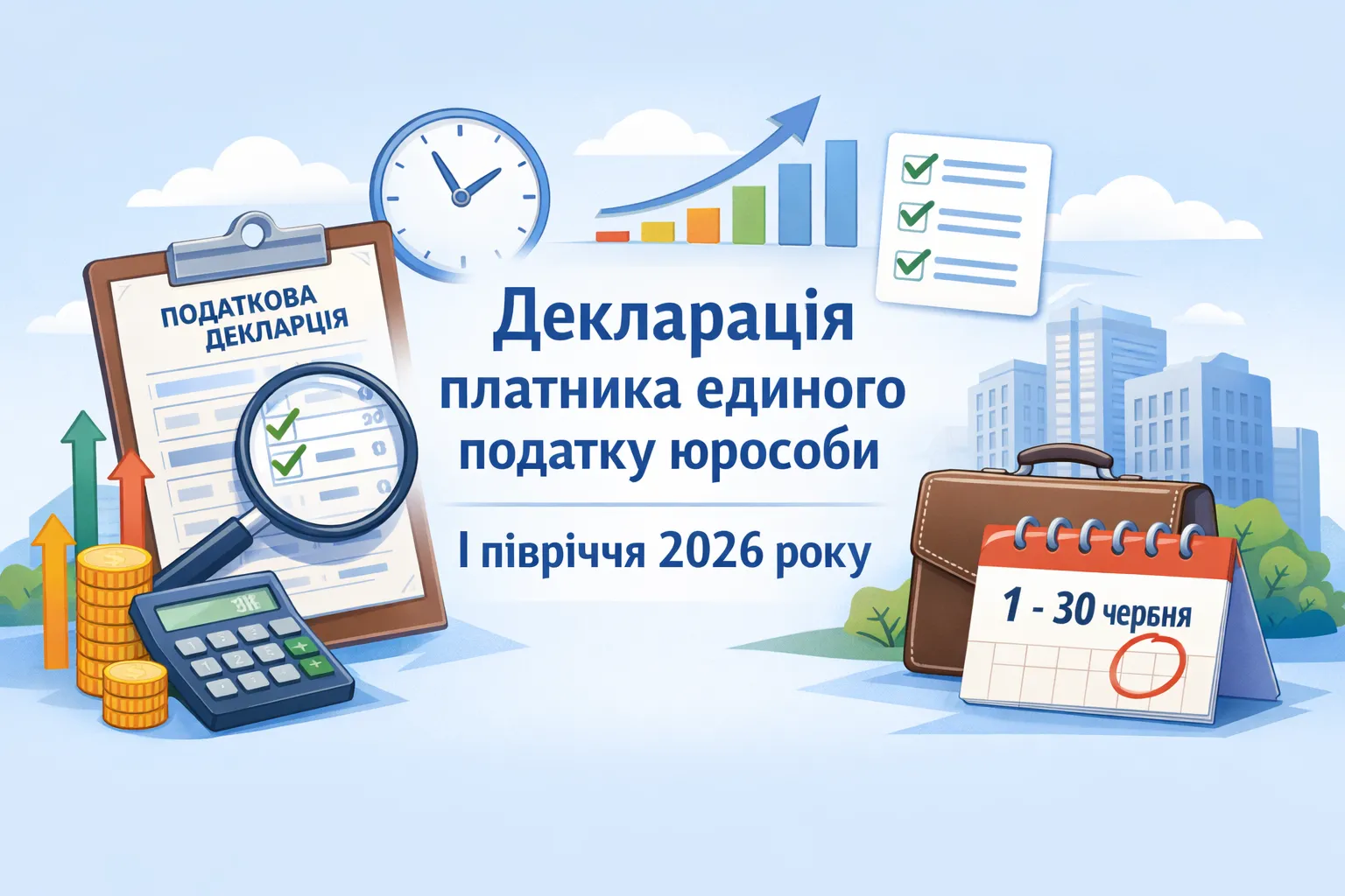 Декларація платника єдиного податку — юрособи за І півріччя 2026 року