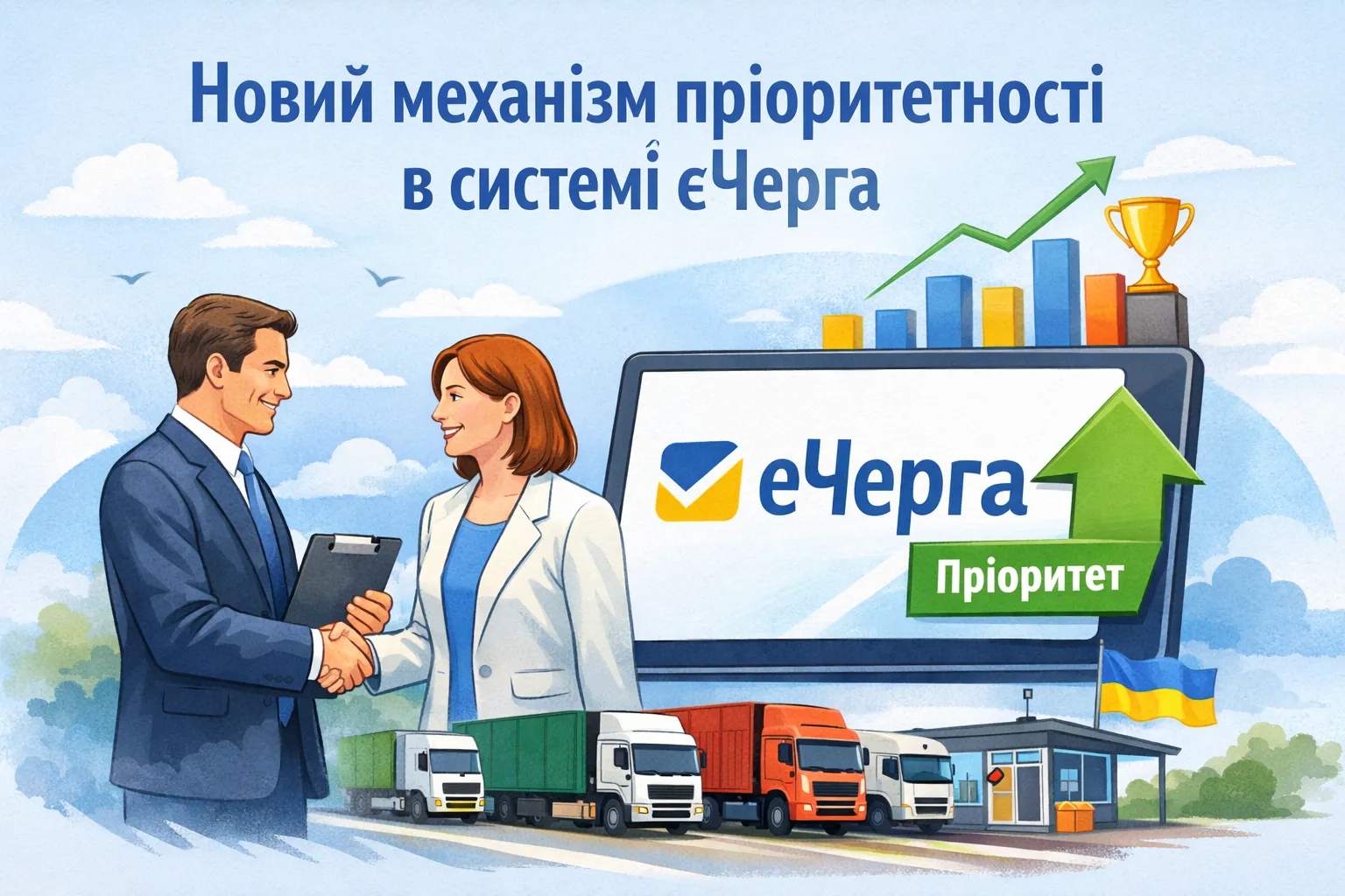 Бізнес вітає запуск нового механізму пріоритетності в системі єЧерга Бізнес вітає запуск нового механізму пріоритетності в системі єЧерга
