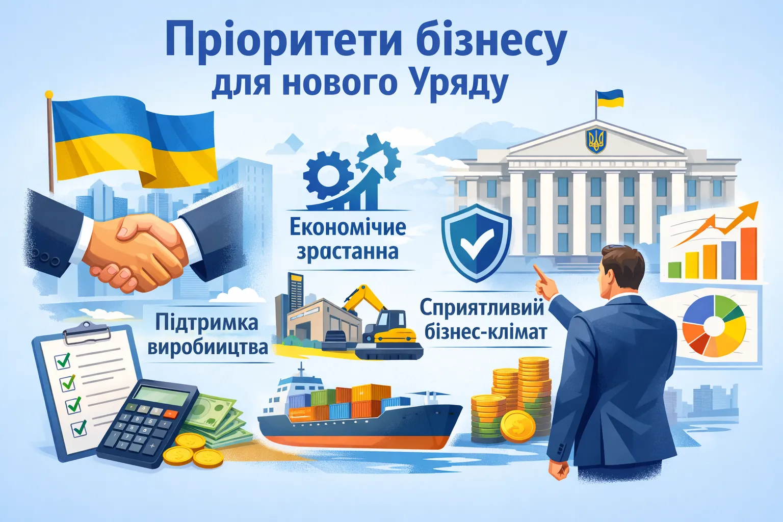 Пріоритети бізнесу для нового Уряду Пріоритети бізнесу для нового Уряду
