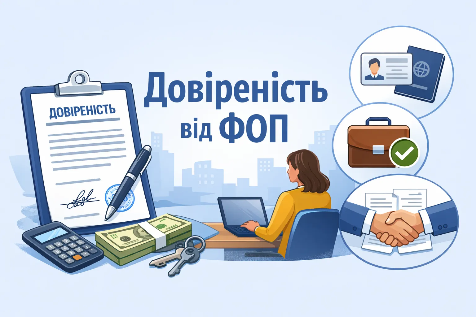Правила оформлення довіреності від ФОП Правила оформлення довіреності від ФОП