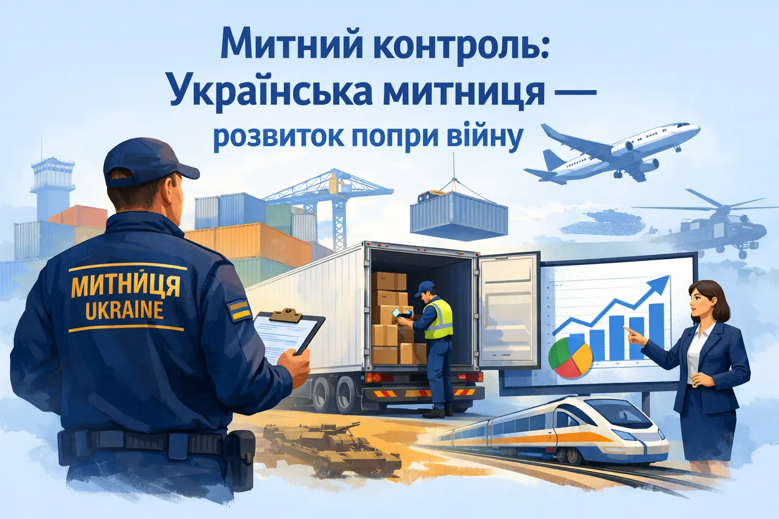 Таможенный обзор: украинская таможня – развитие вопреки войне (+ презентация) Таможенный обзор: украинская таможня – развитие вопреки войне (+ презентация)