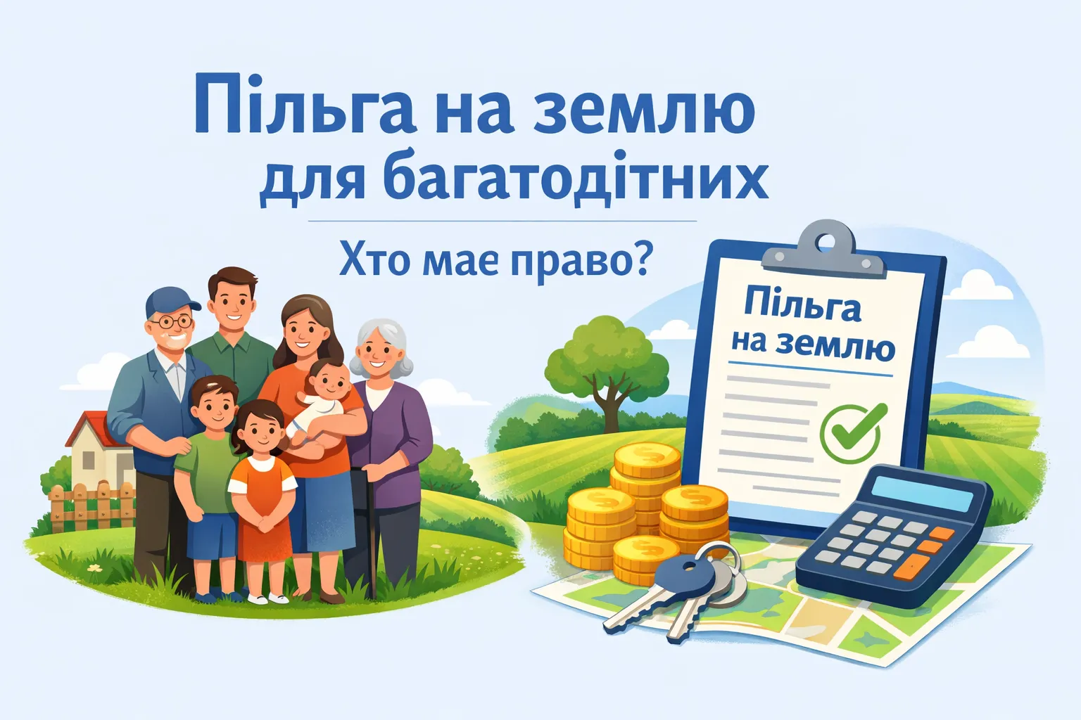 Льгота на землю для многодетных: кто имеет право