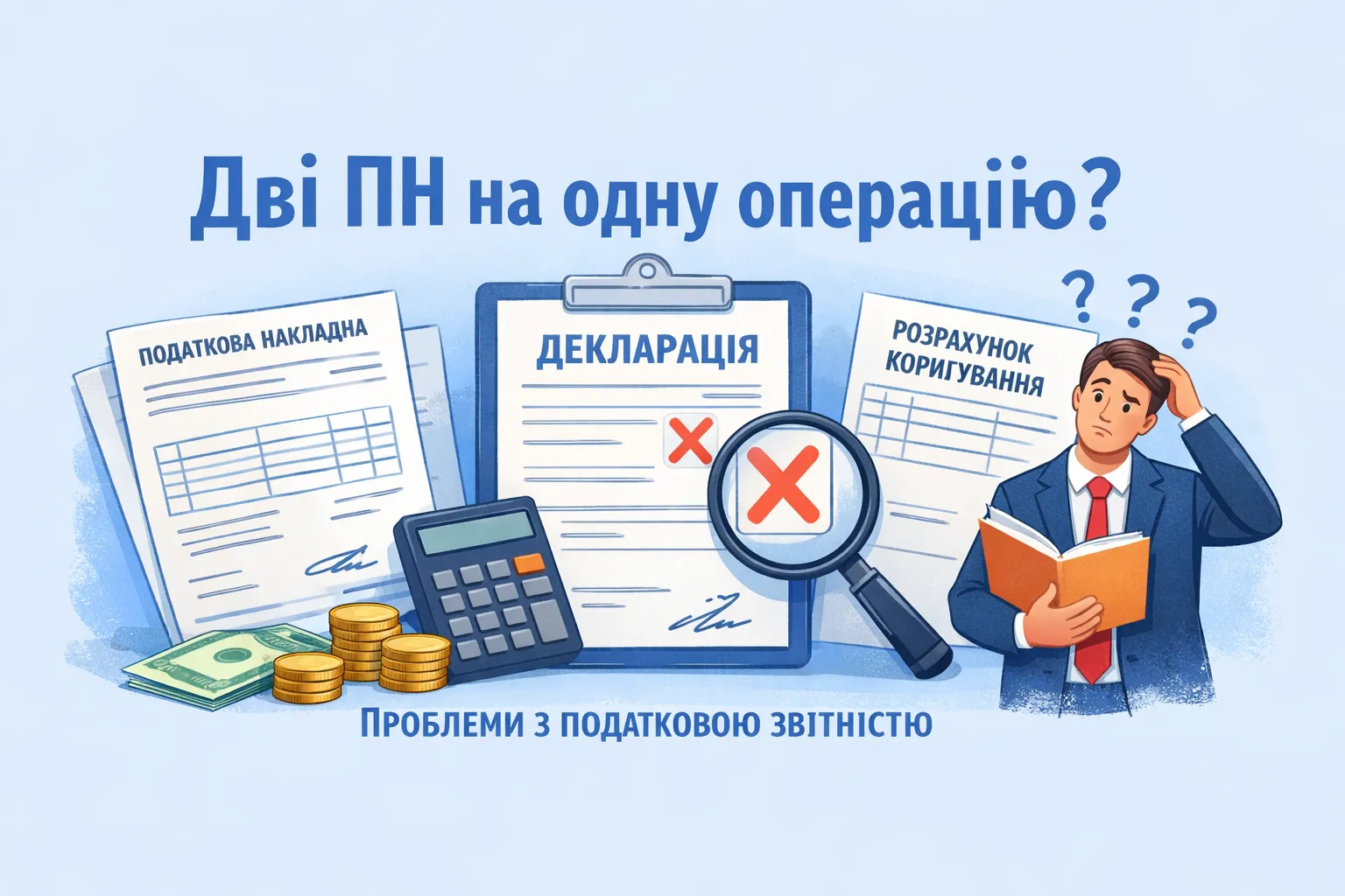 Дві ПН на одну операцію: коли ПН і РК не потрапляють у декларацію