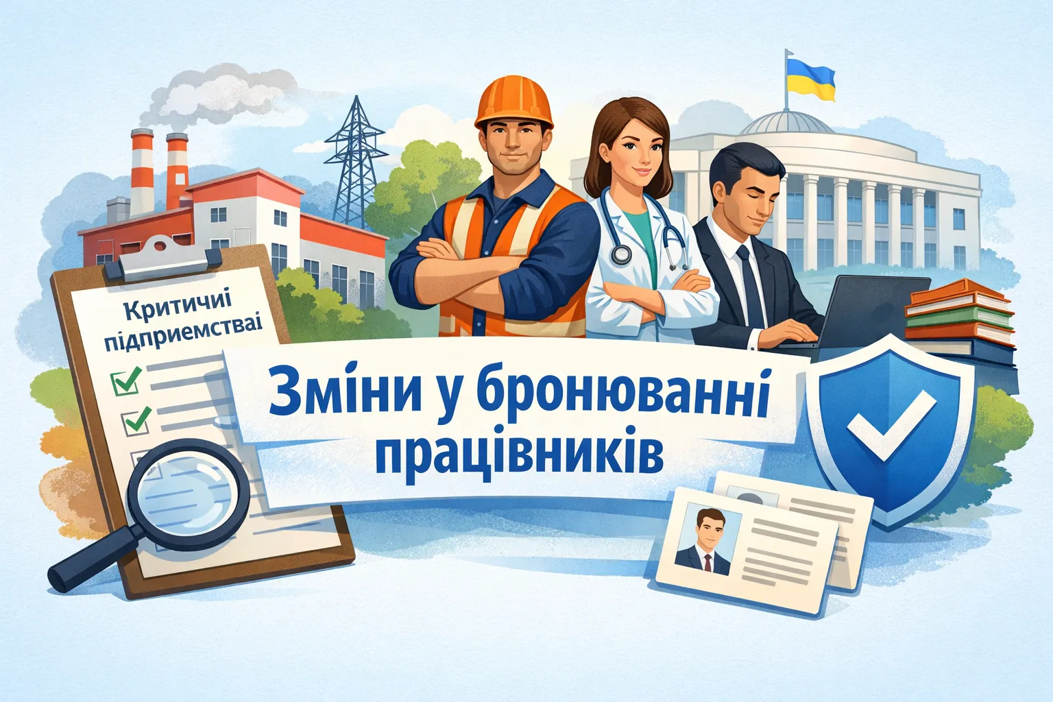 Держорганим розповіли про зміни у процедурі отримання критичності та бронювання працівників
