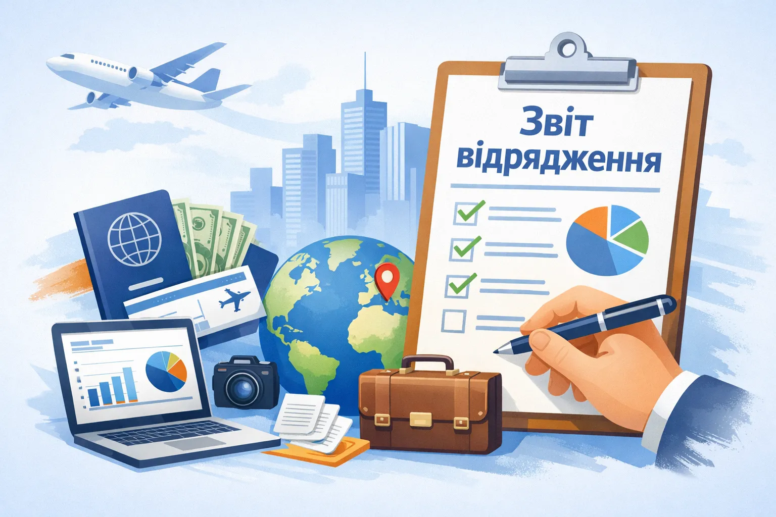 Закордонне відрядження: складаємо Звіт правильно