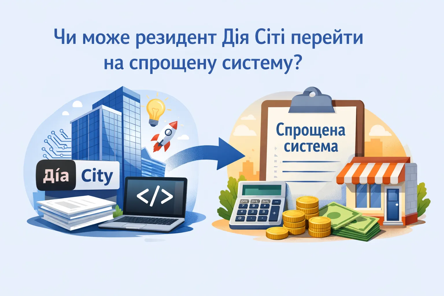 Чи може резидент Дія Сіті перейти на спрощену систему оподаткування?