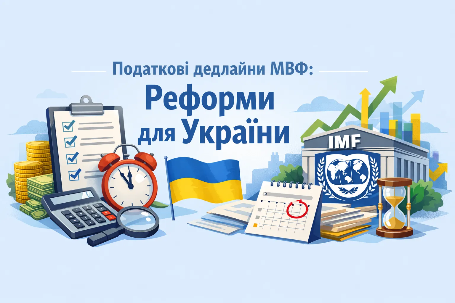 Податкові дедлайни МВФ: які реформи має виконати Україна Податкові дедлайни МВФ: які реформи має виконати Україна