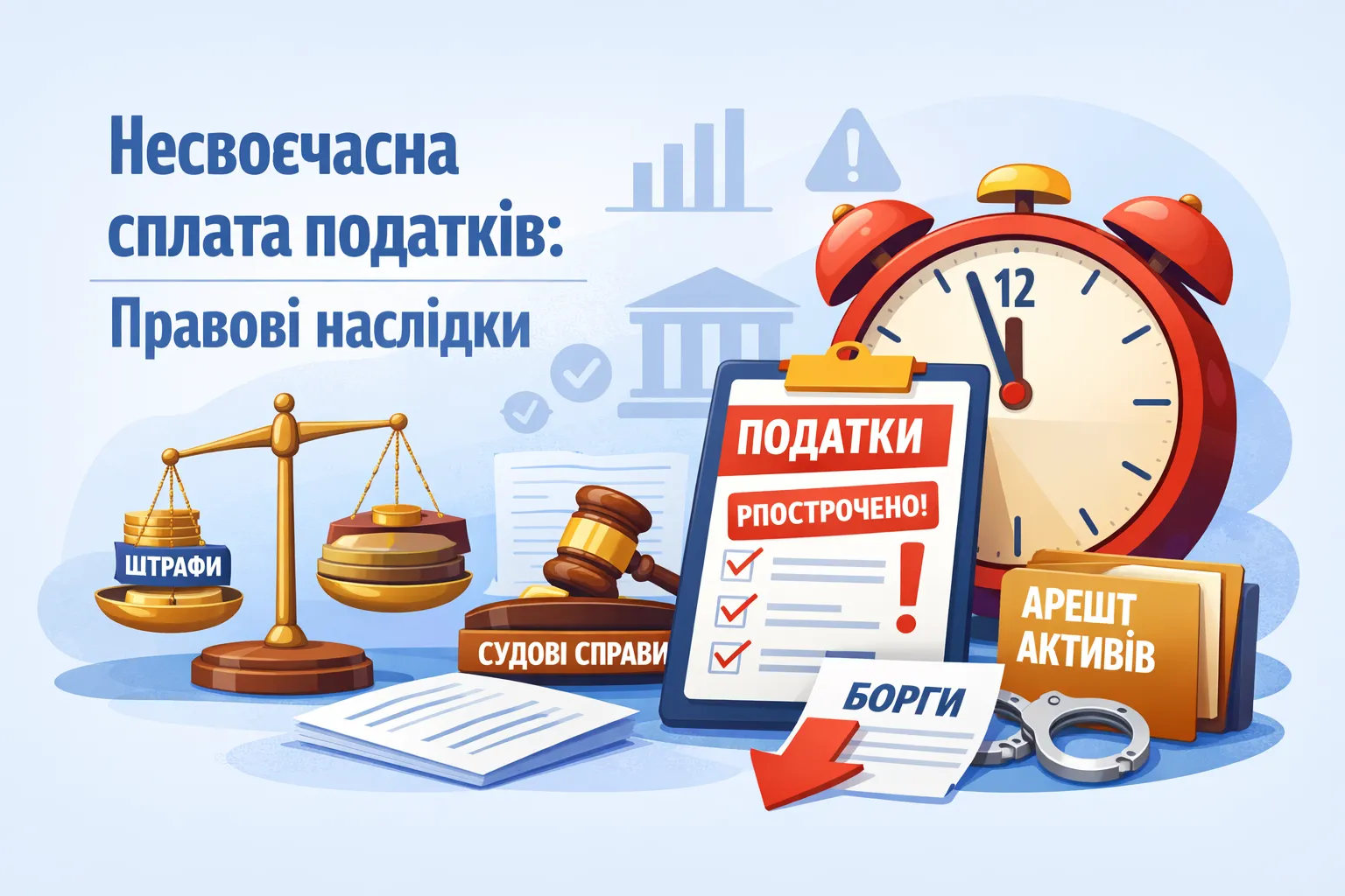 Несвоєчасна сплата податків: правові наслідки