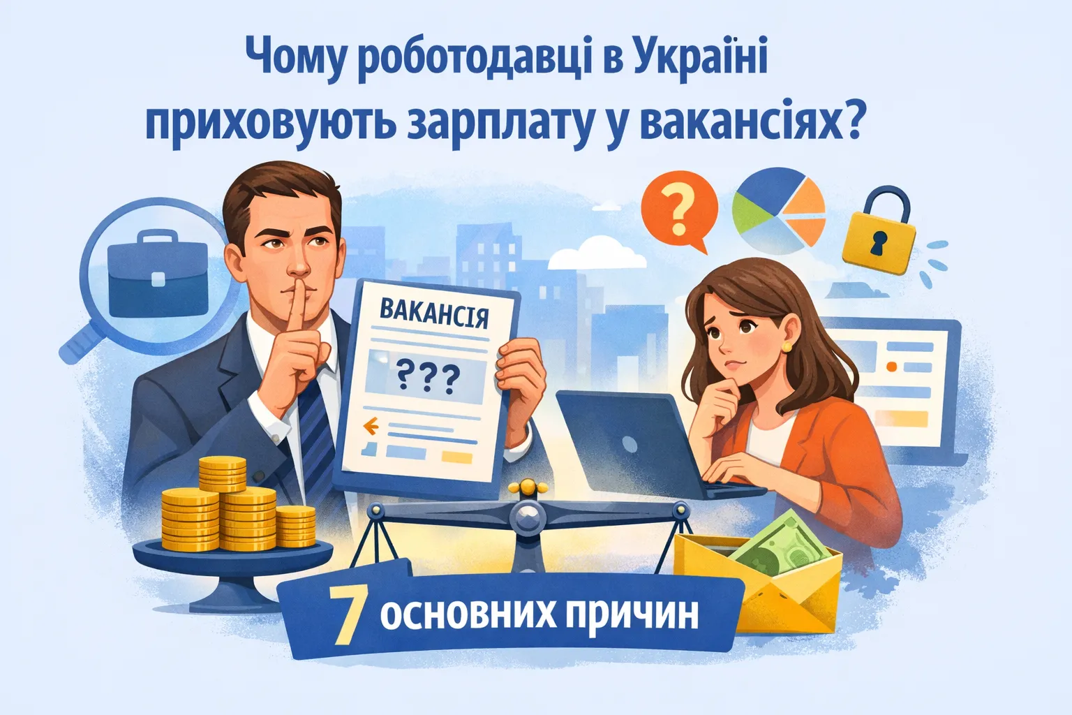 Чому роботодавці в Україні приховують зарплату у вакансіях: 7 основних причин